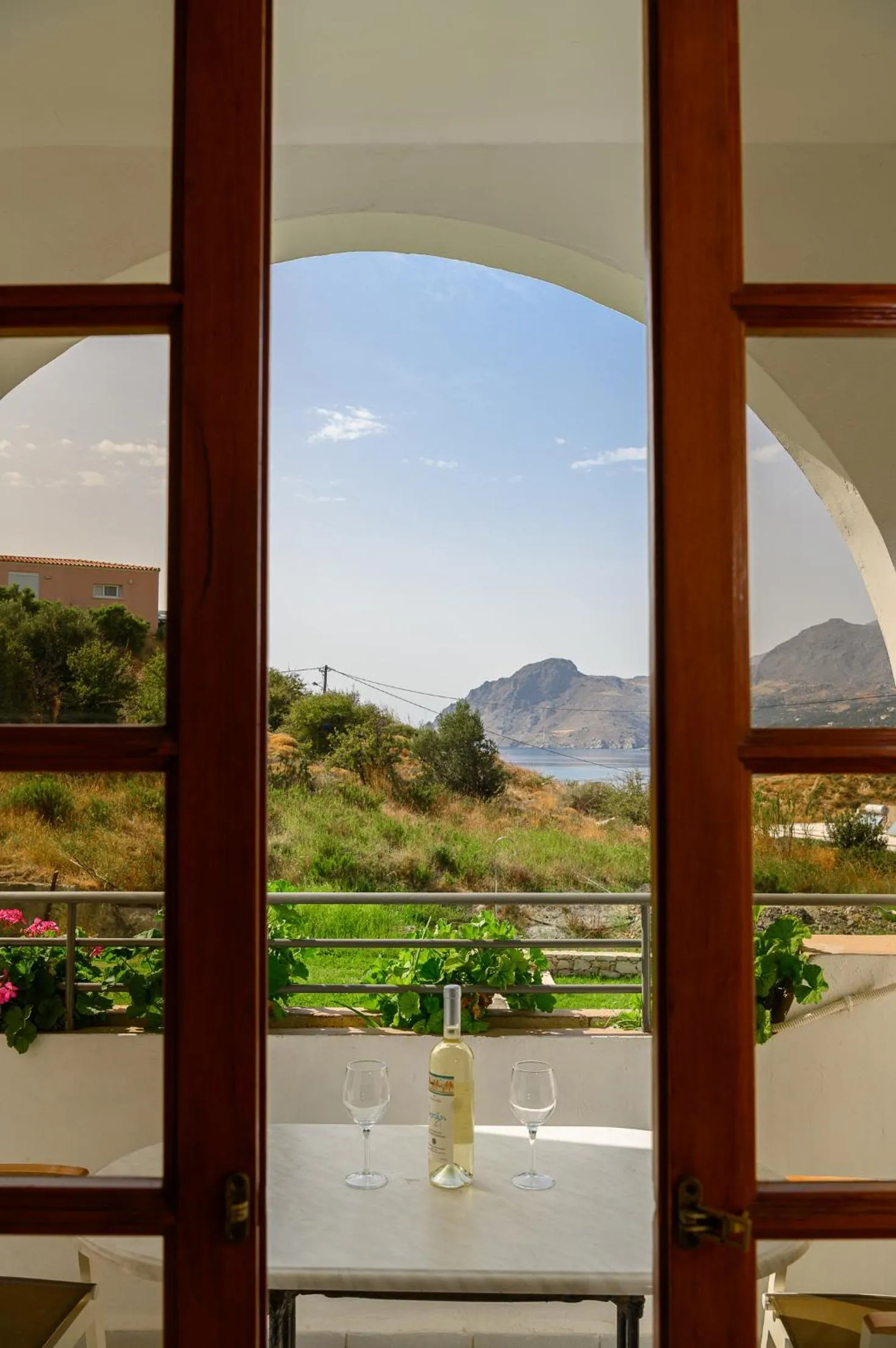 Sea view in Anthos Apartments