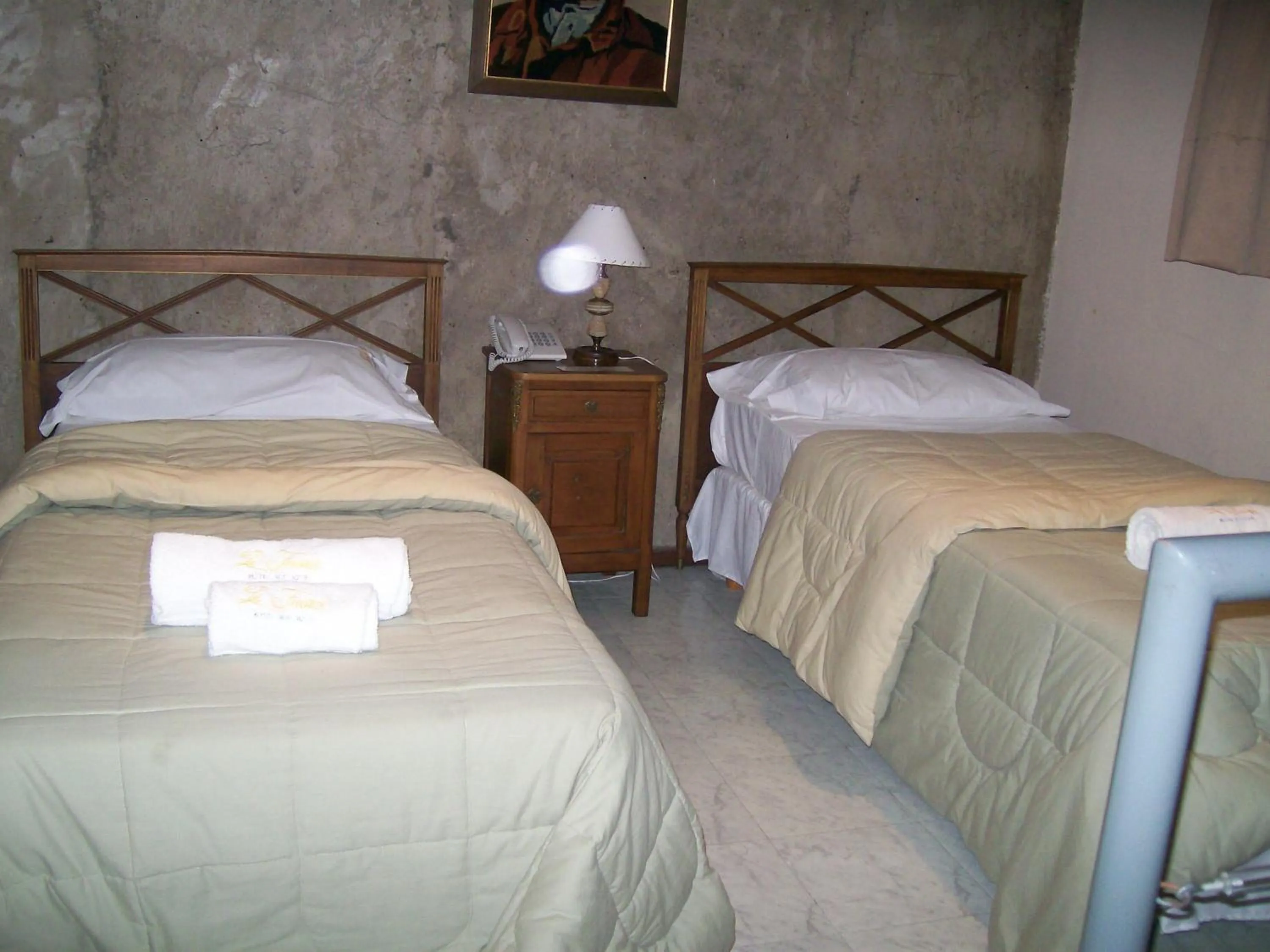 Bedroom, Bed in La Fresque Hotel