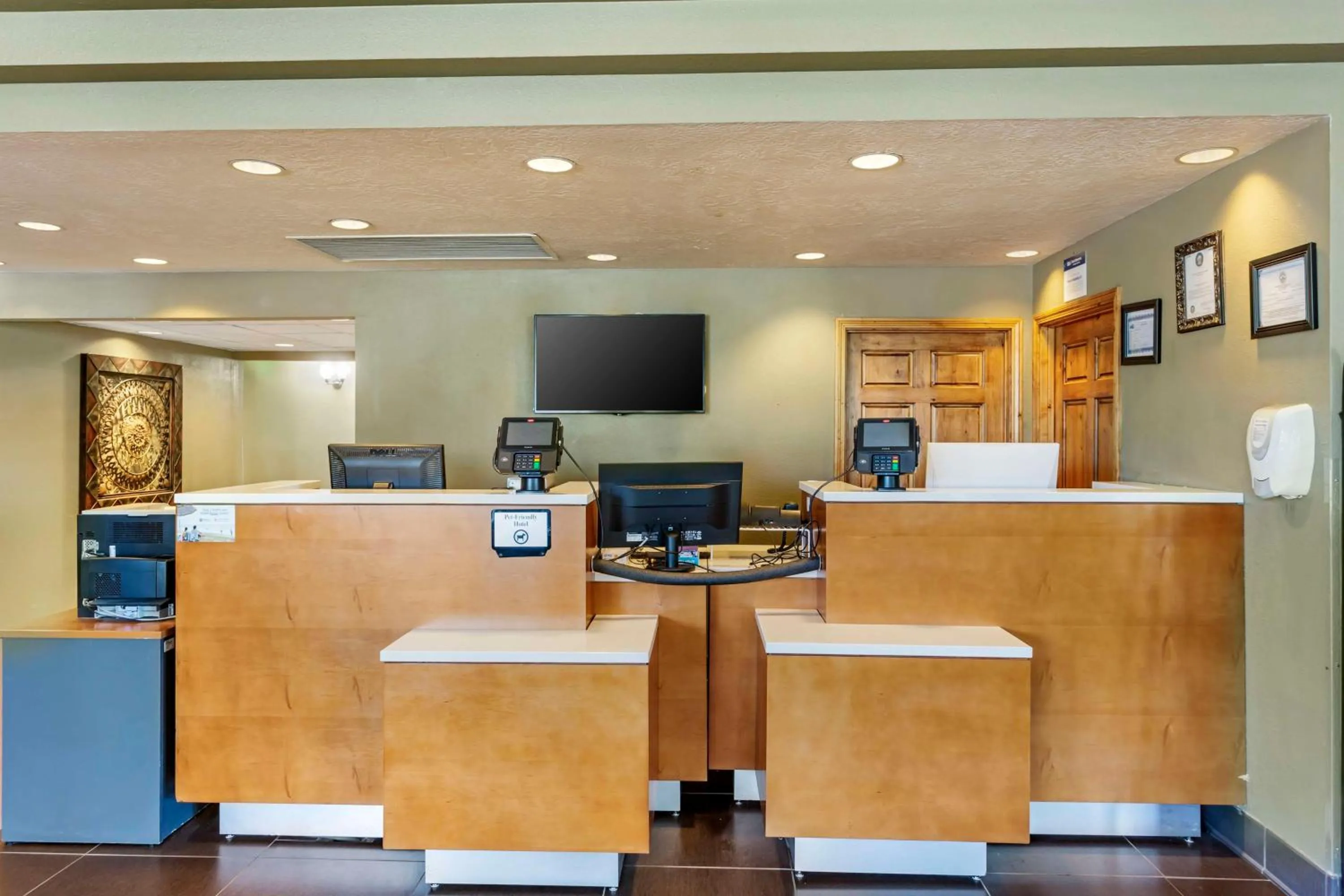 Lobby or reception in Best Western Elko Inn