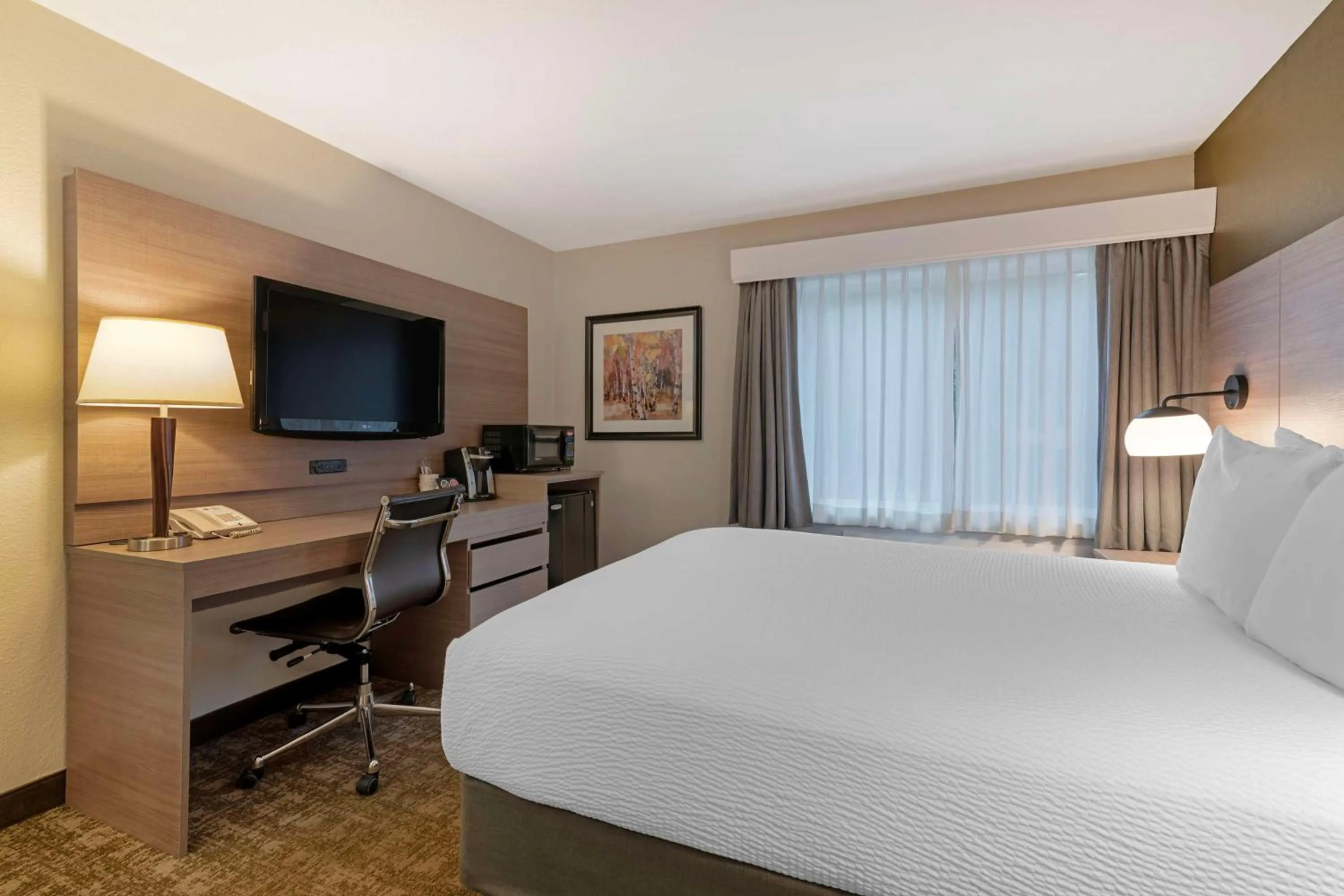 Bedroom, Bed in Best Western Plus Windjammer Inn & Conference Center