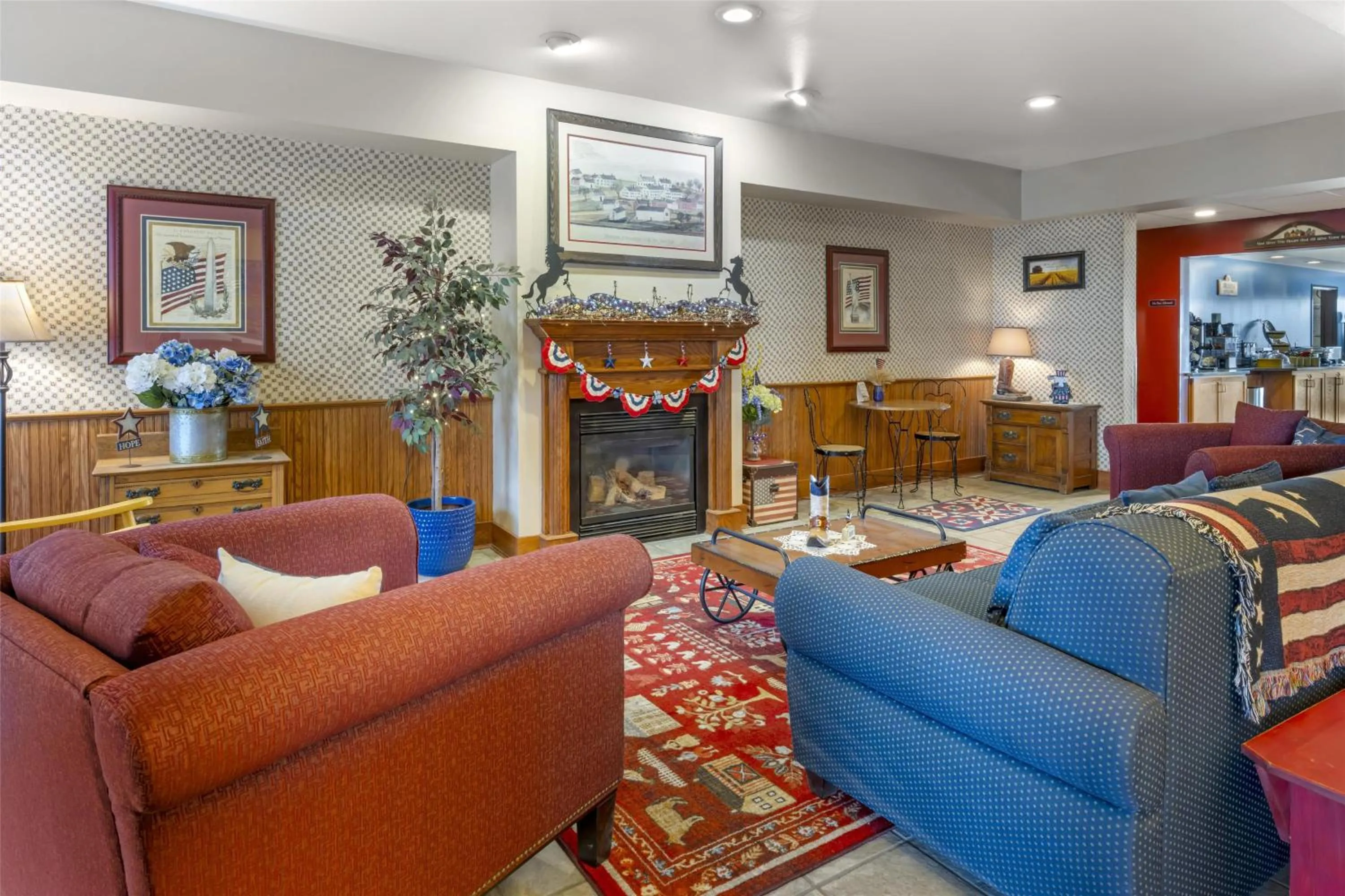 Lobby or reception in Best Western Bronco Inn