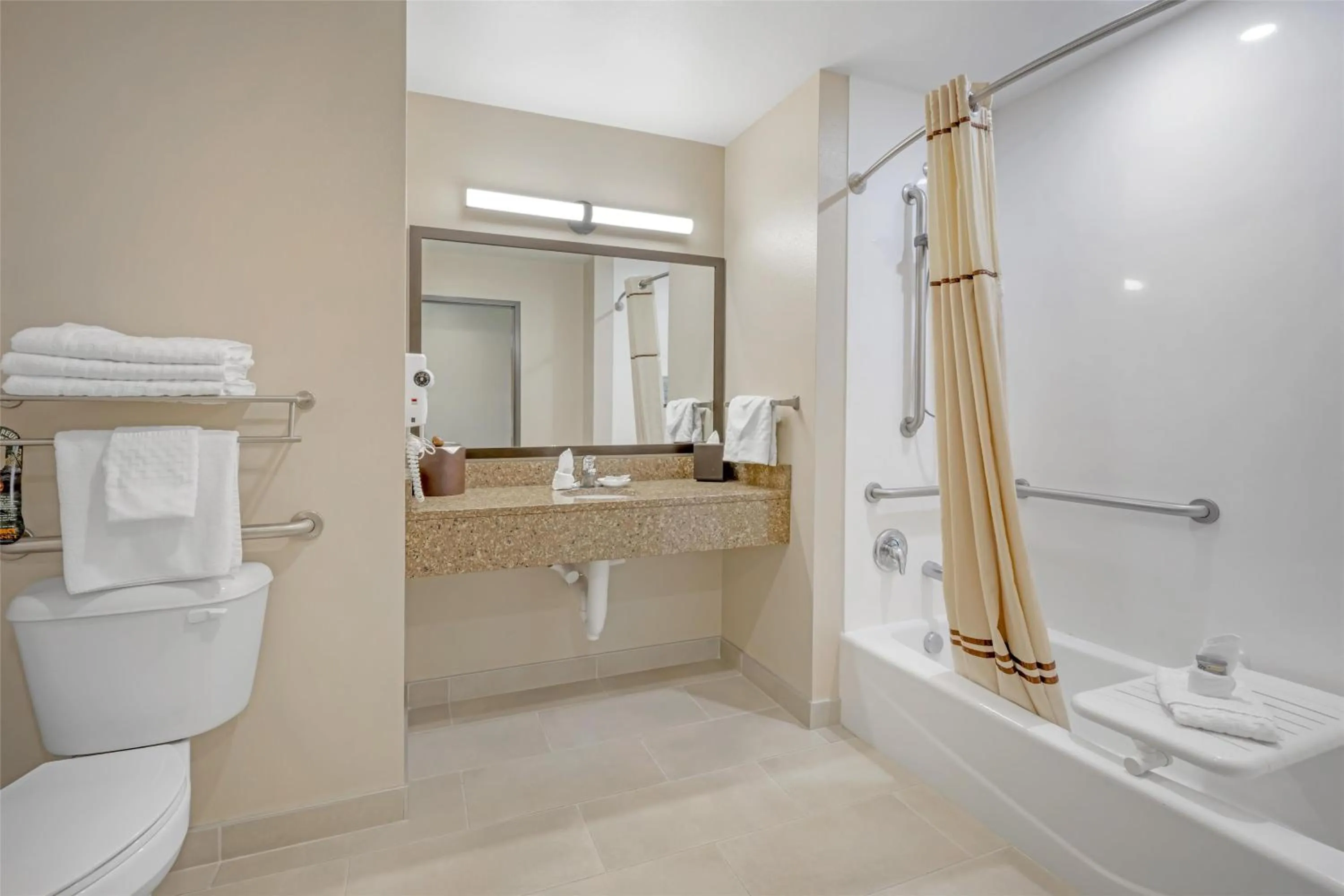 Bathroom in Best Western Bronco Inn