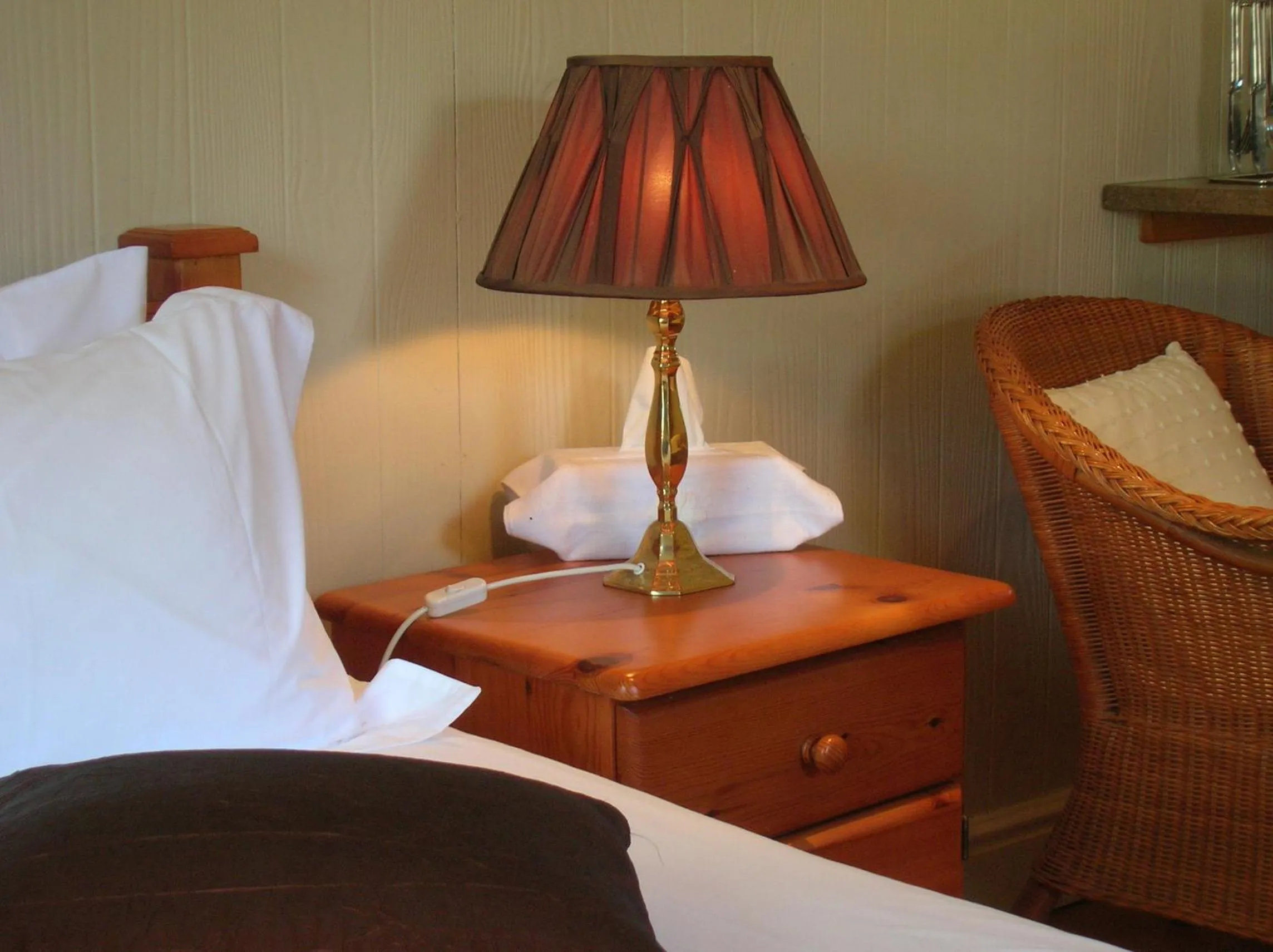 Decorative detail, Bed in The Old Trading Post