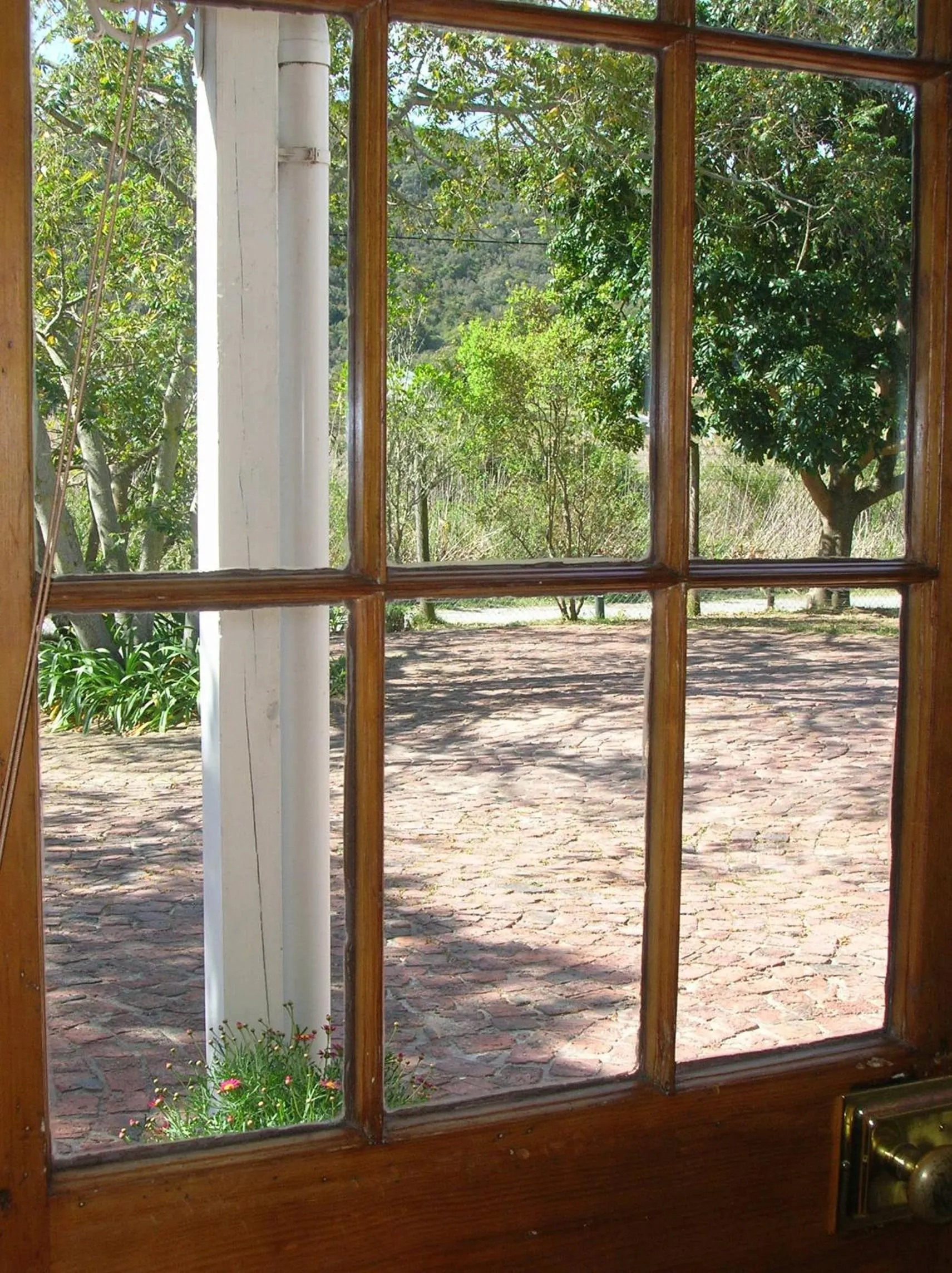 Garden view in The Old Trading Post