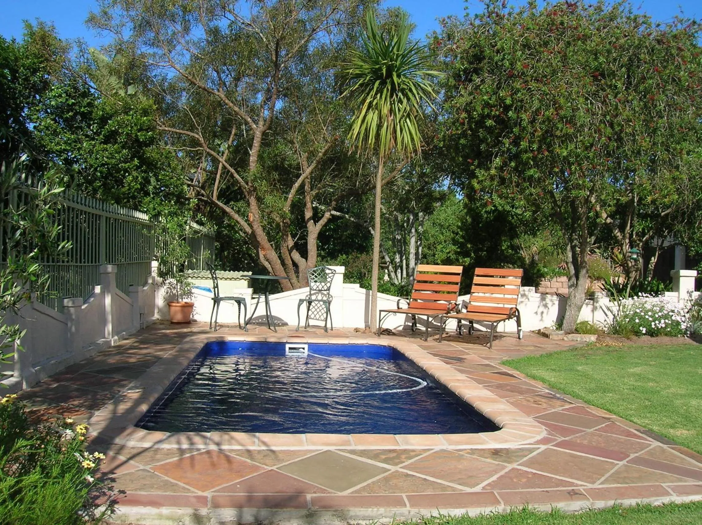 Pool view in The Old Trading Post