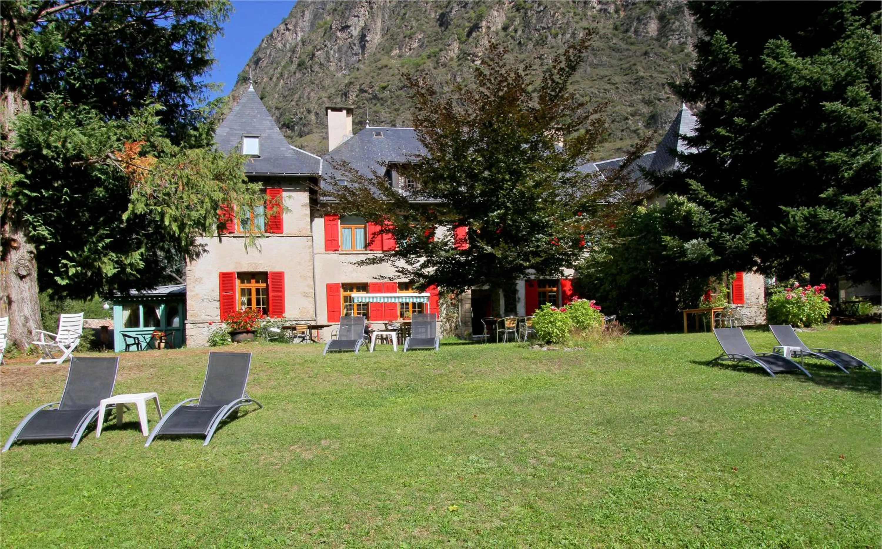 Garden in Chateau De La Muzelle