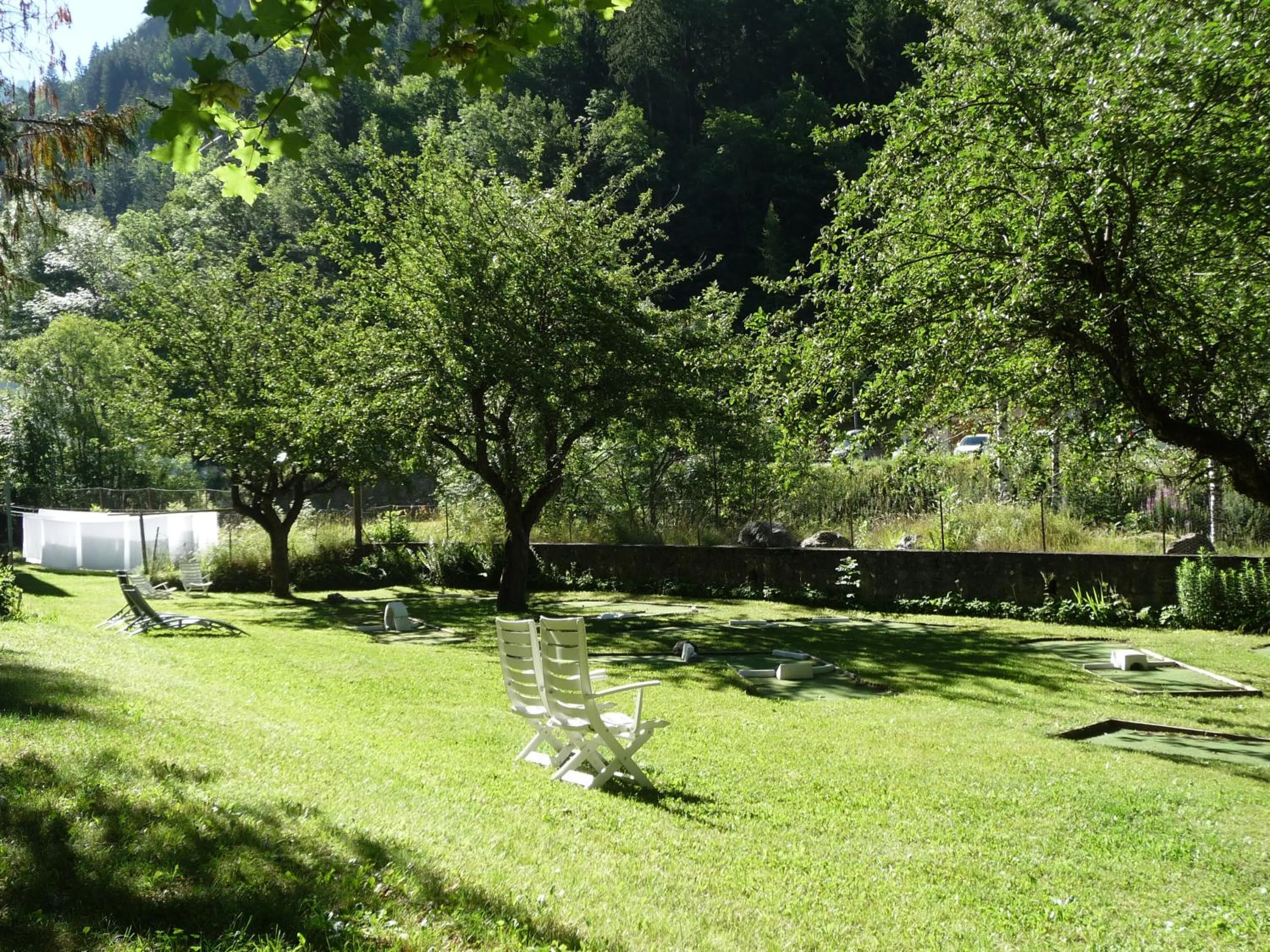 Garden in Chateau De La Muzelle