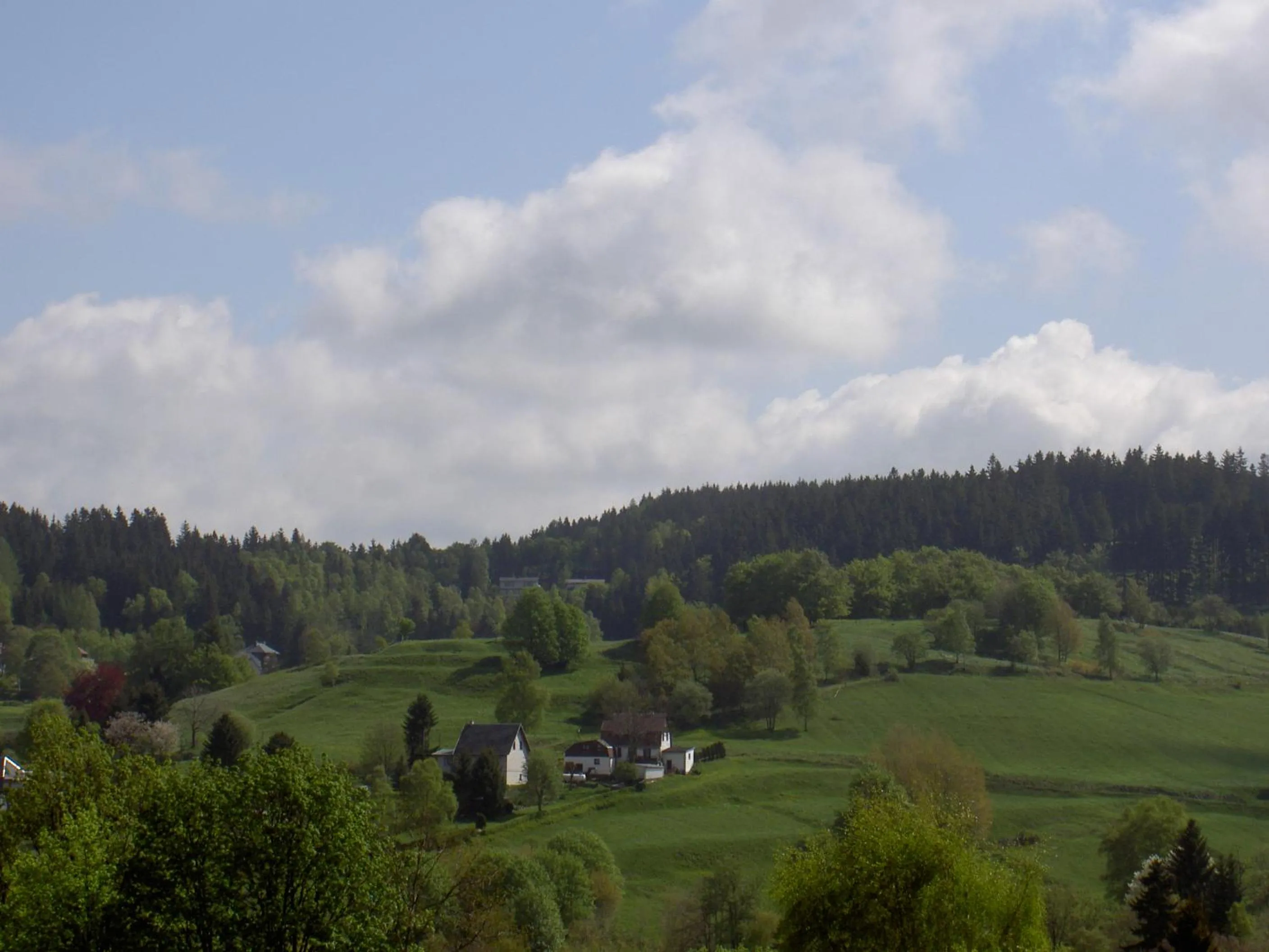 Mountain view in Ferienwohnung Reifberg
