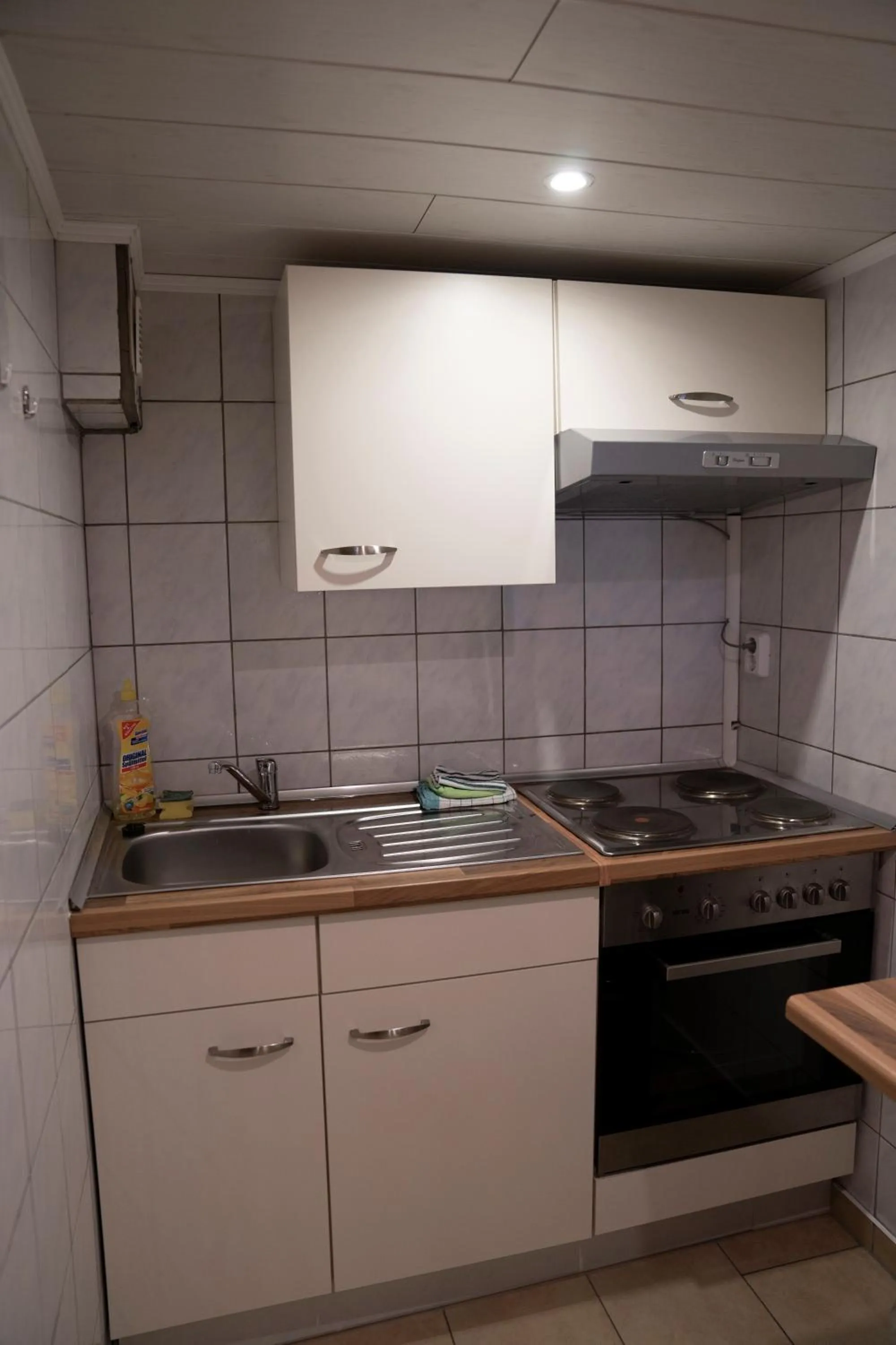 Kitchen or kitchenette in Ferienwohnung Reifberg