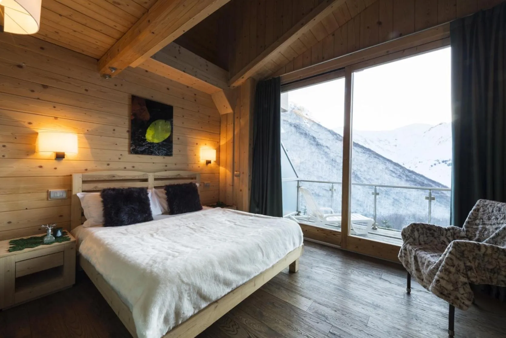Mountain view in Chalet Morel 1586 Hotel & Spa
