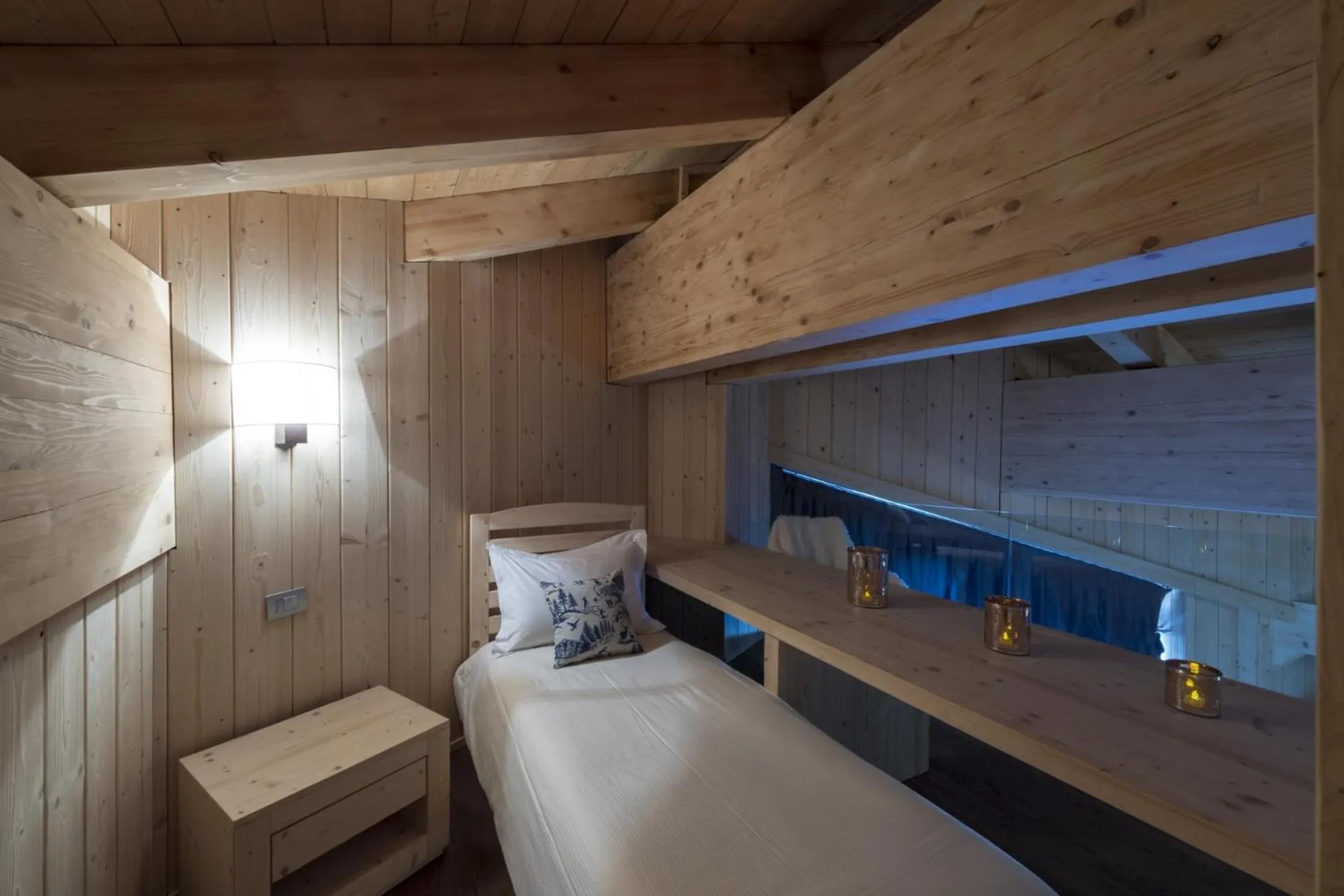 Bed in Chalet Morel 1586 Hotel & Spa