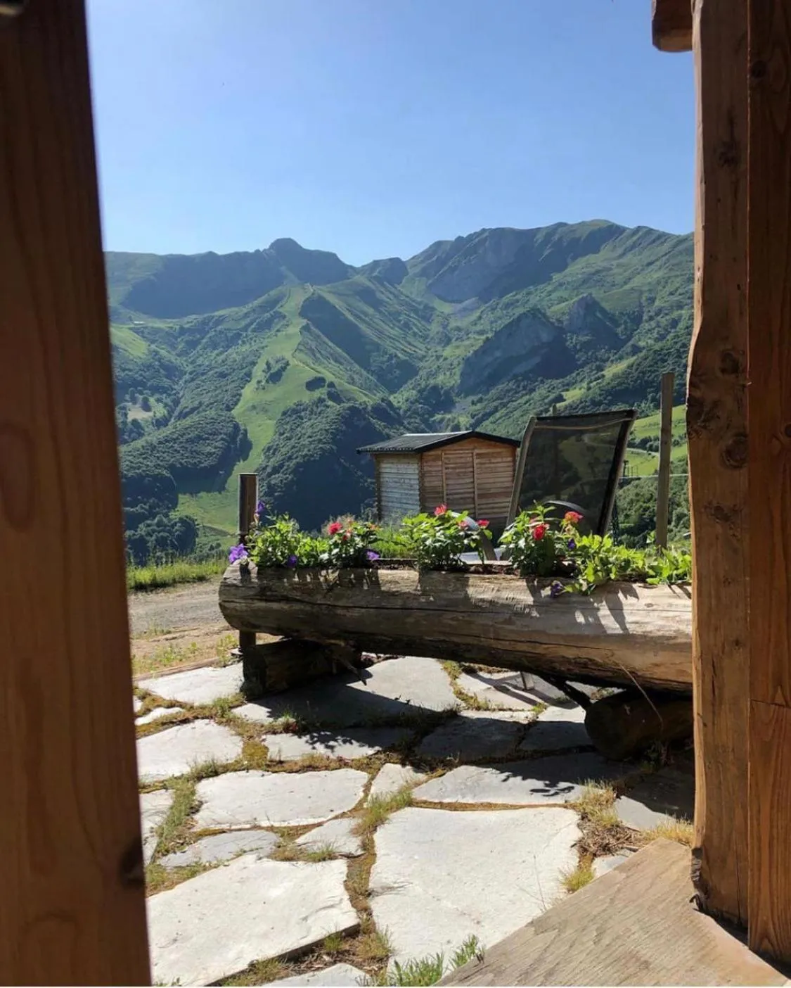 Mountain view in Chalet Morel 1586 Hotel & Spa