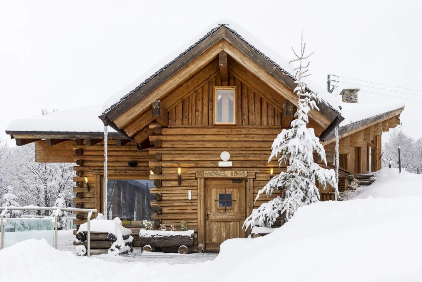 Property building in Chalet Morel 1586 Hotel & Spa