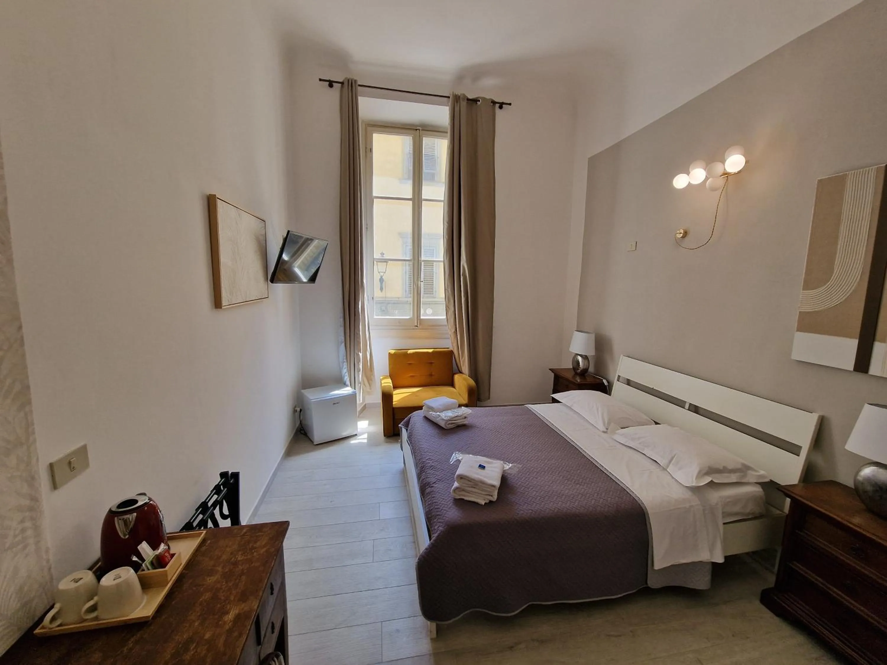 Bed in Locanda Pitti