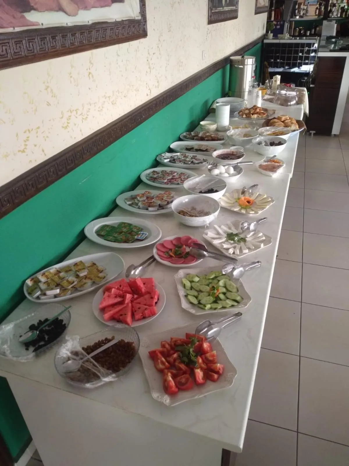 Breakfast in Damlatas Elegant Apart Hotel