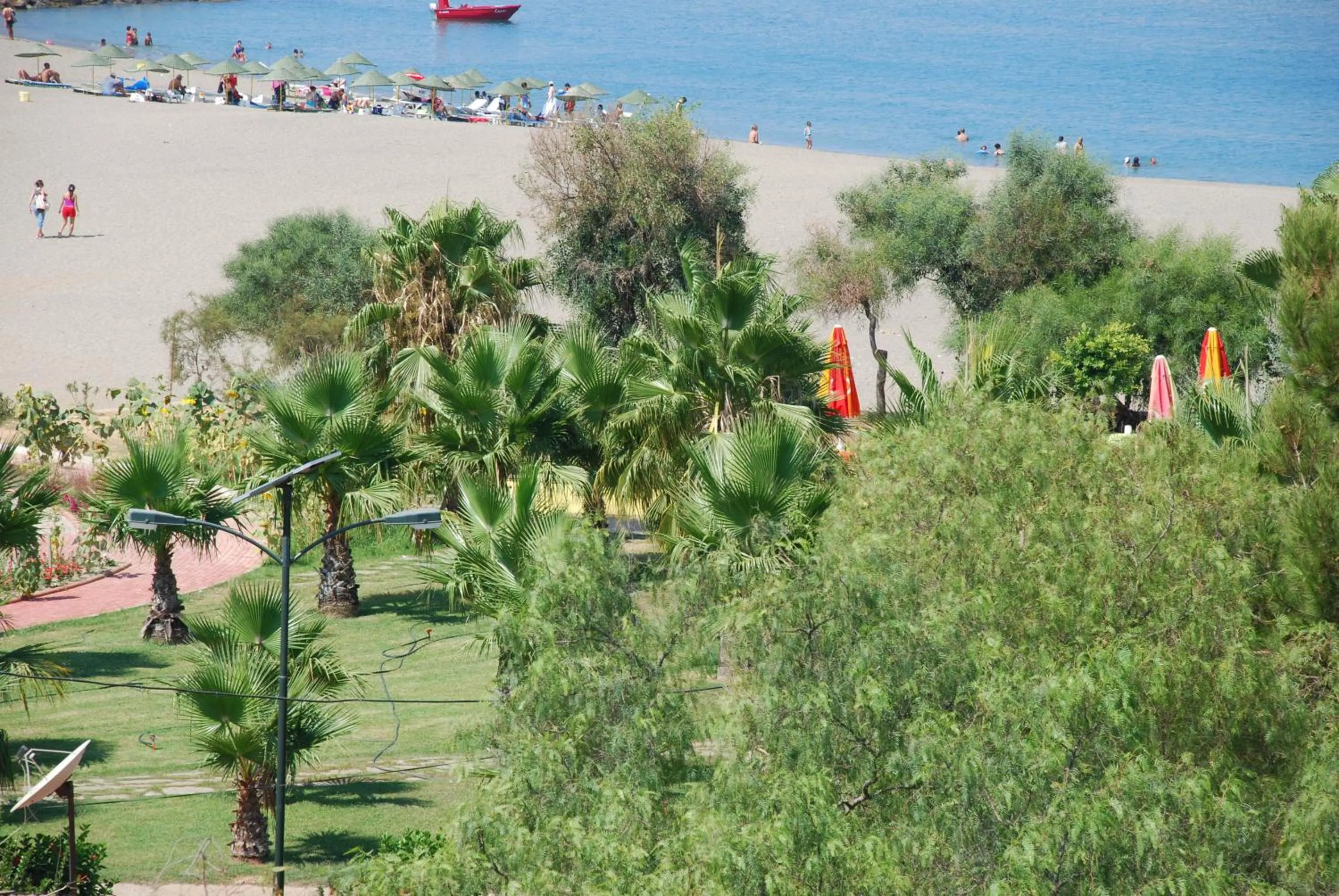 Garden in Selinus Beach Club Hotel