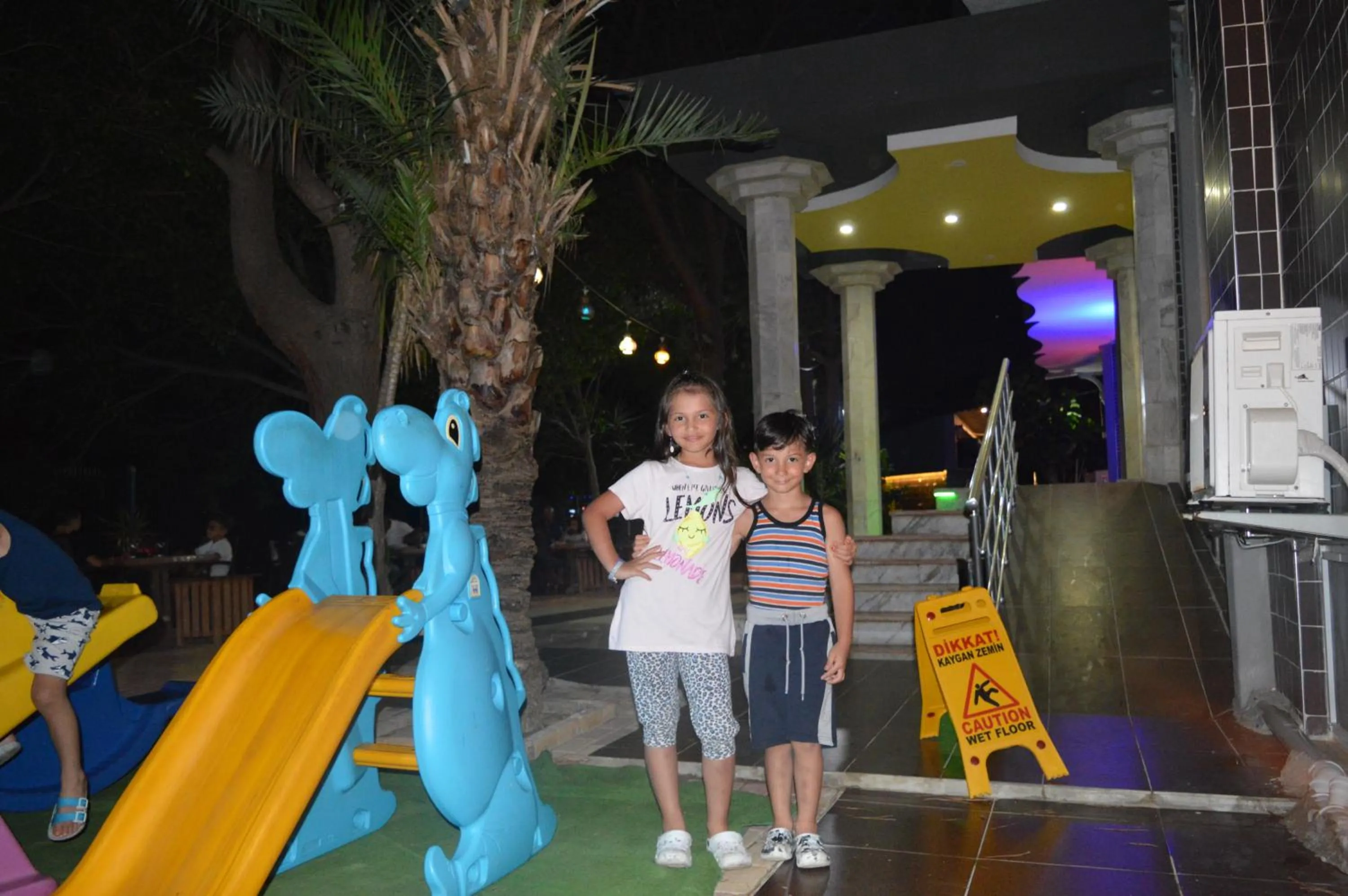 Children play ground in Selinus Beach Club Hotel