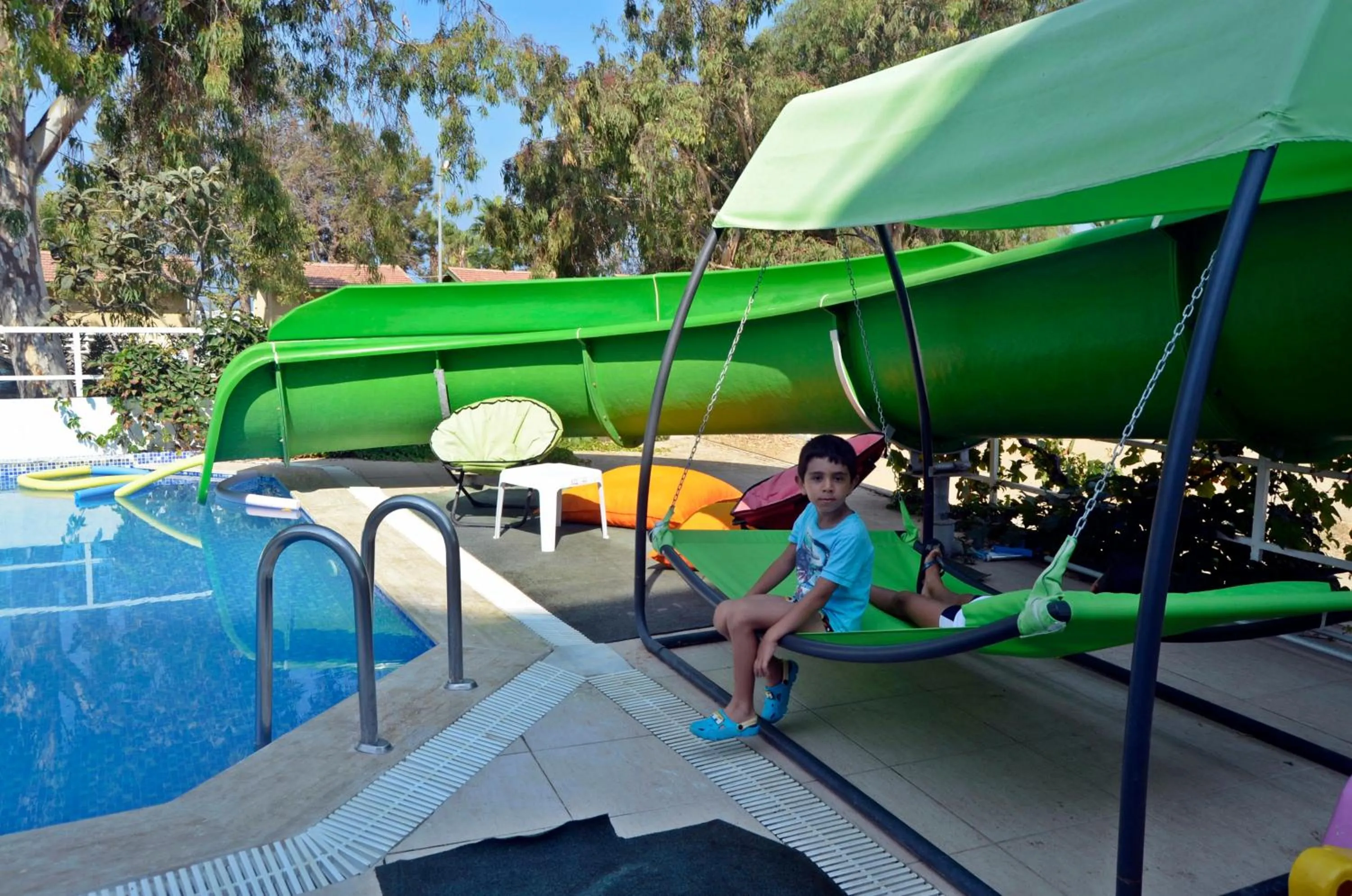 Pool view in Selinus Beach Club Hotel