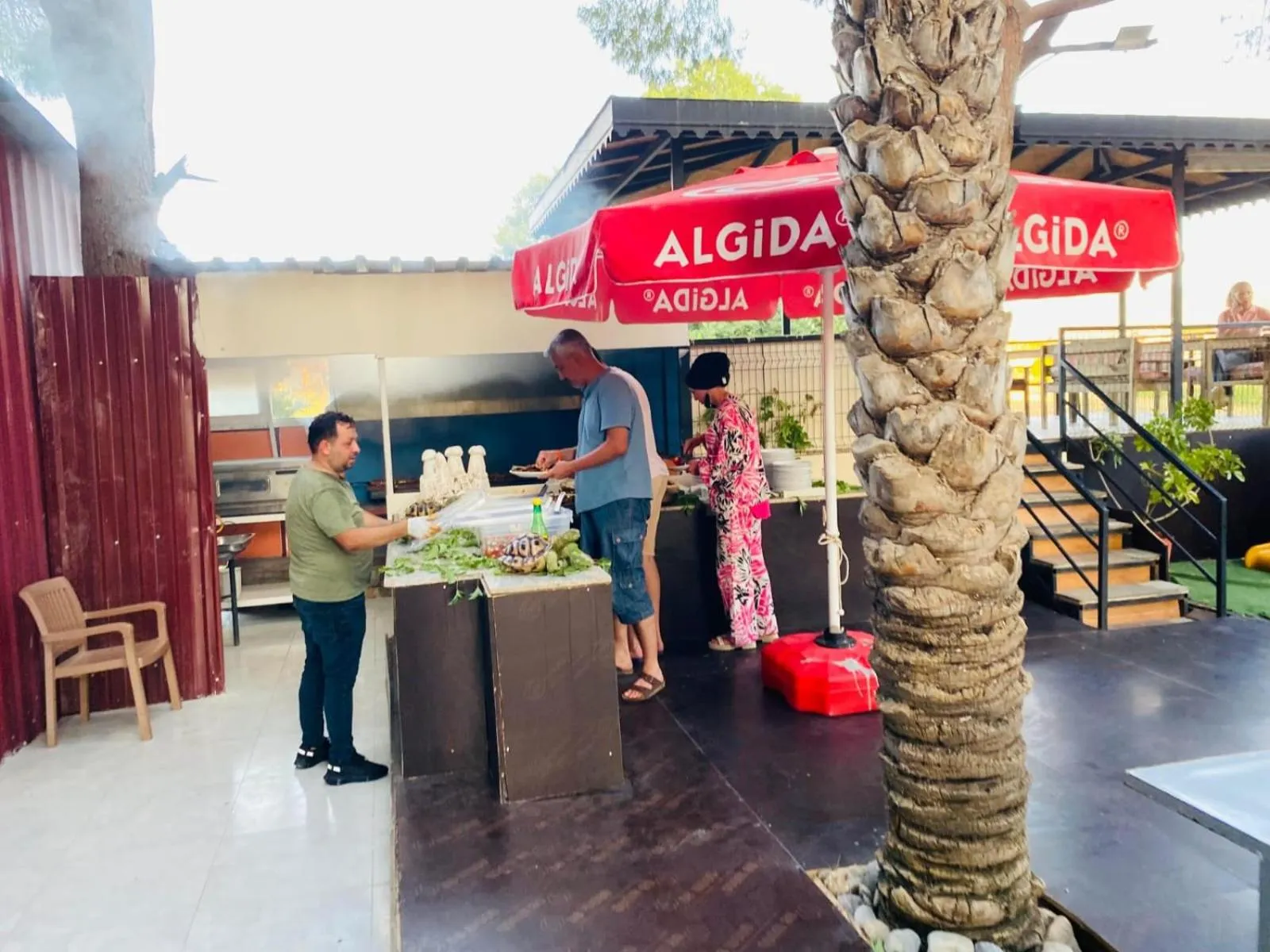BBQ facilities in Selinus Beach Club Hotel
