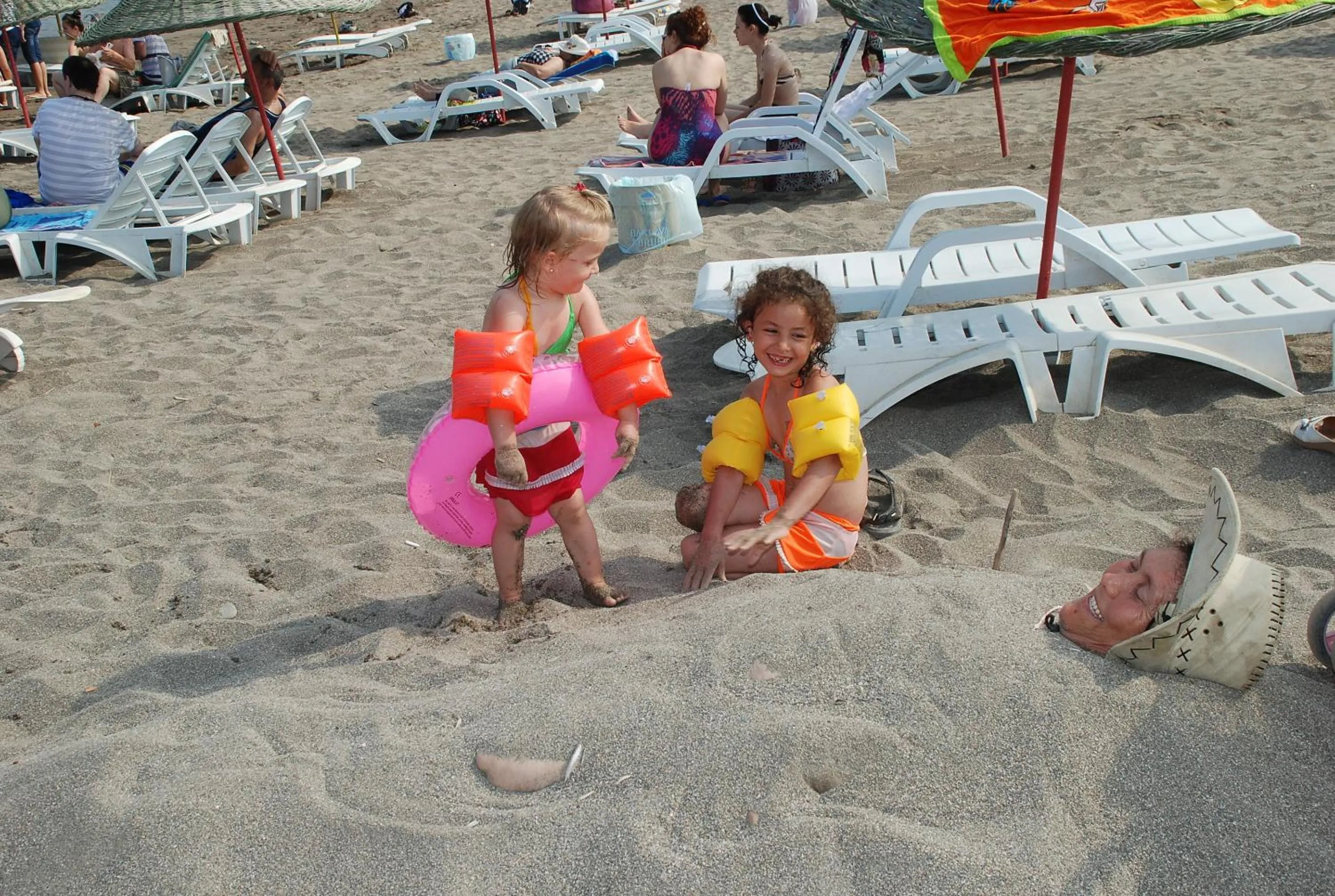 People in Selinus Beach Club Hotel