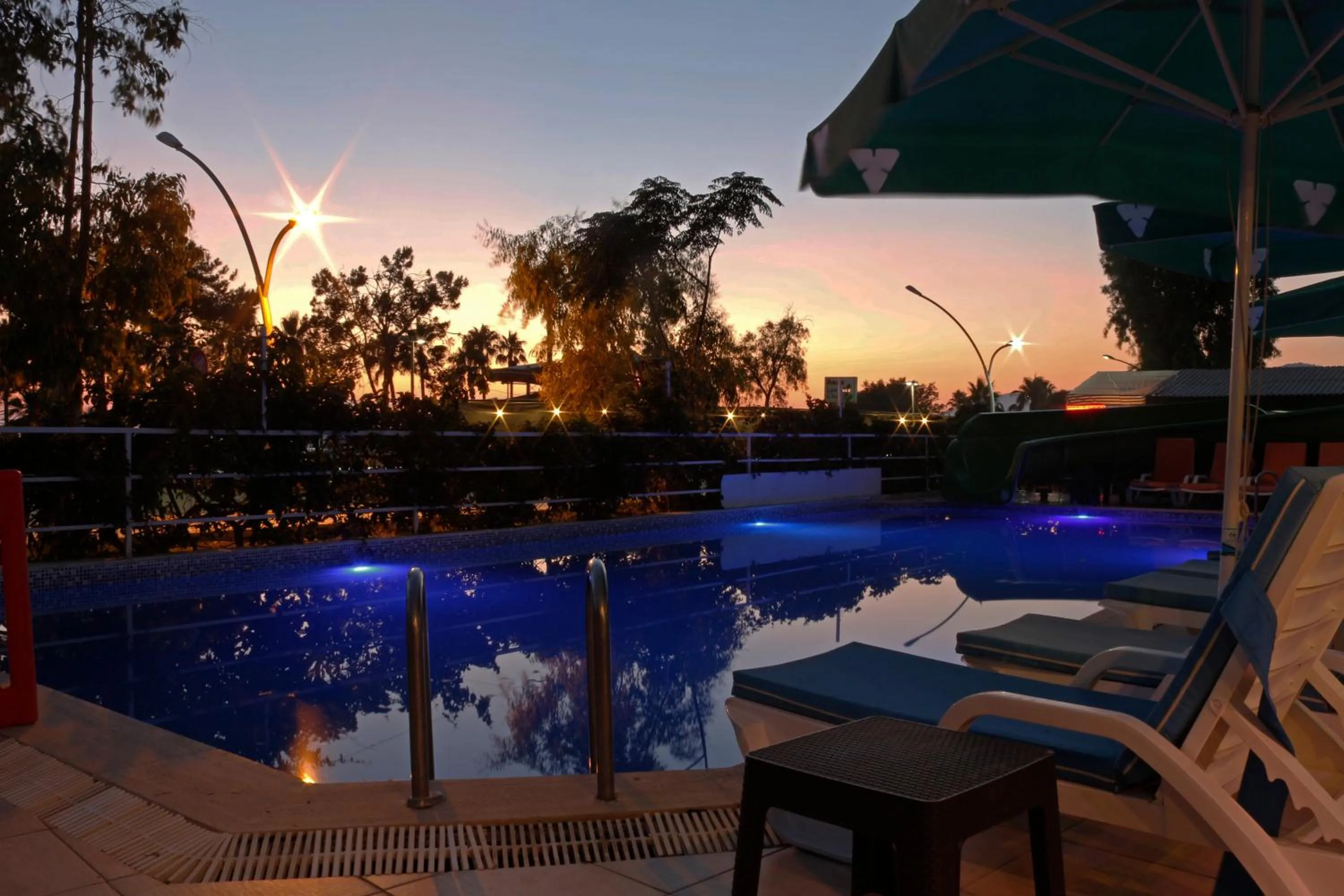 Pool view in Selinus Beach Club Hotel