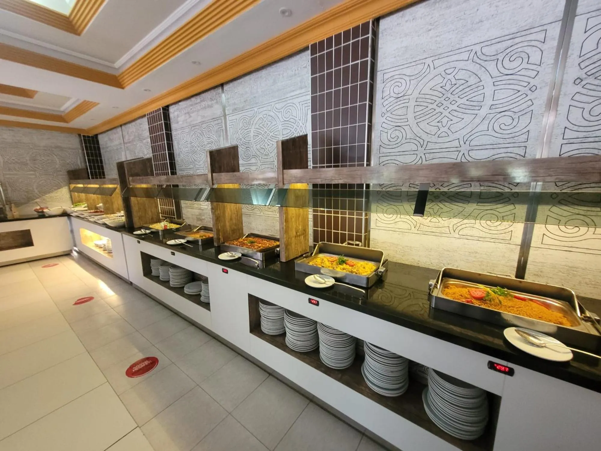 Dining area in Selinus Beach Club Hotel