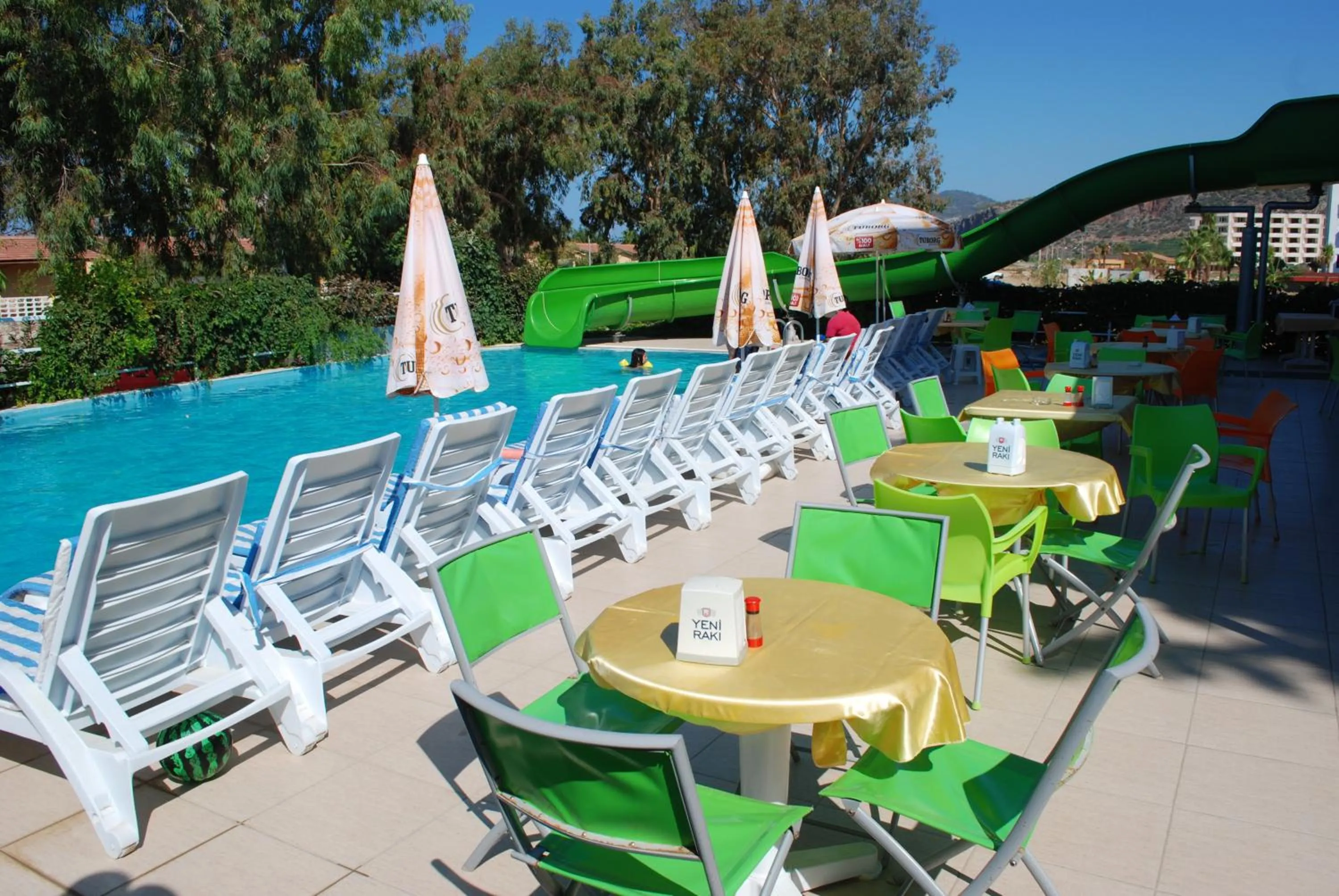 Patio in Selinus Beach Club Hotel