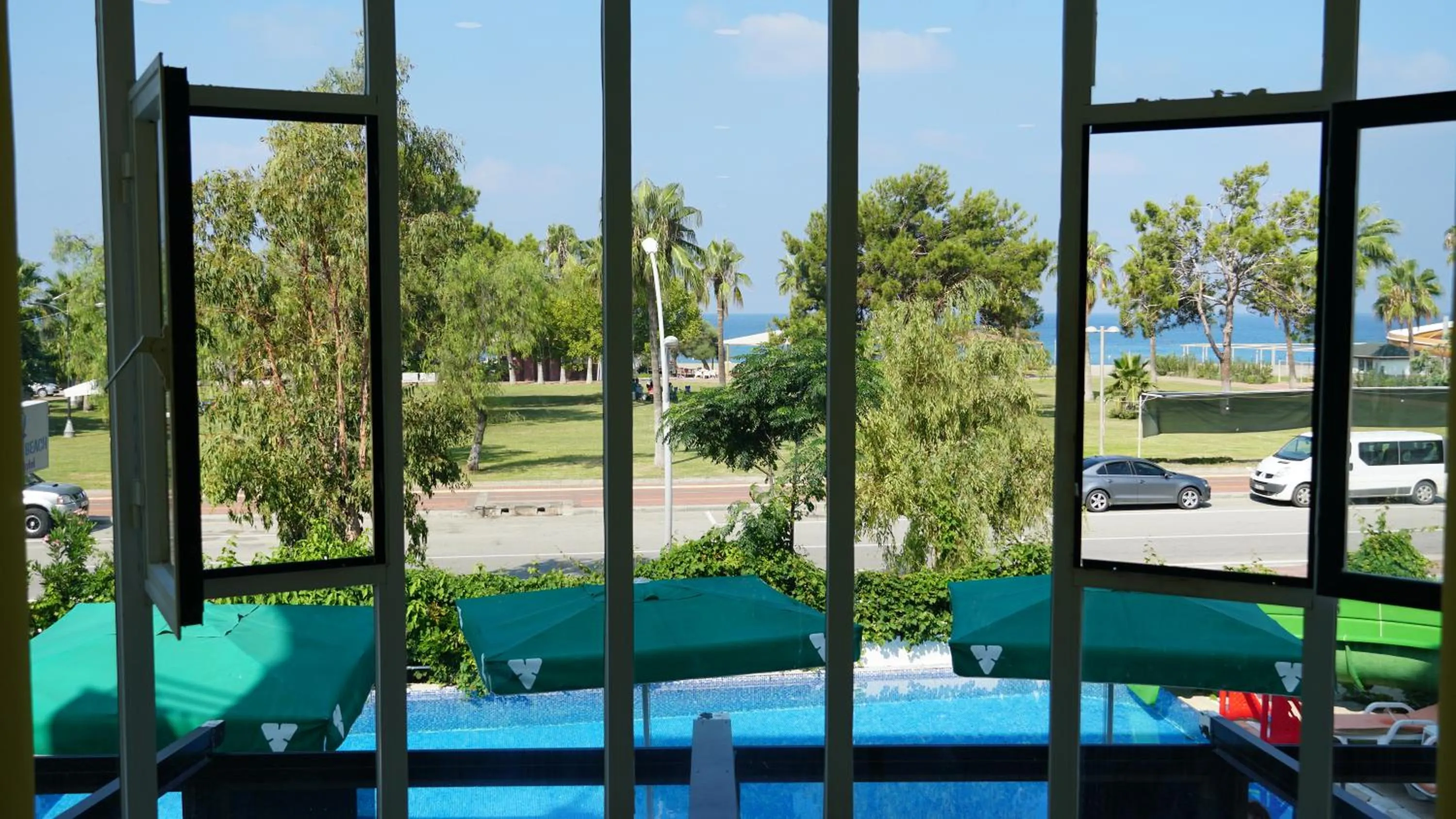 Patio in Selinus Beach Club Hotel