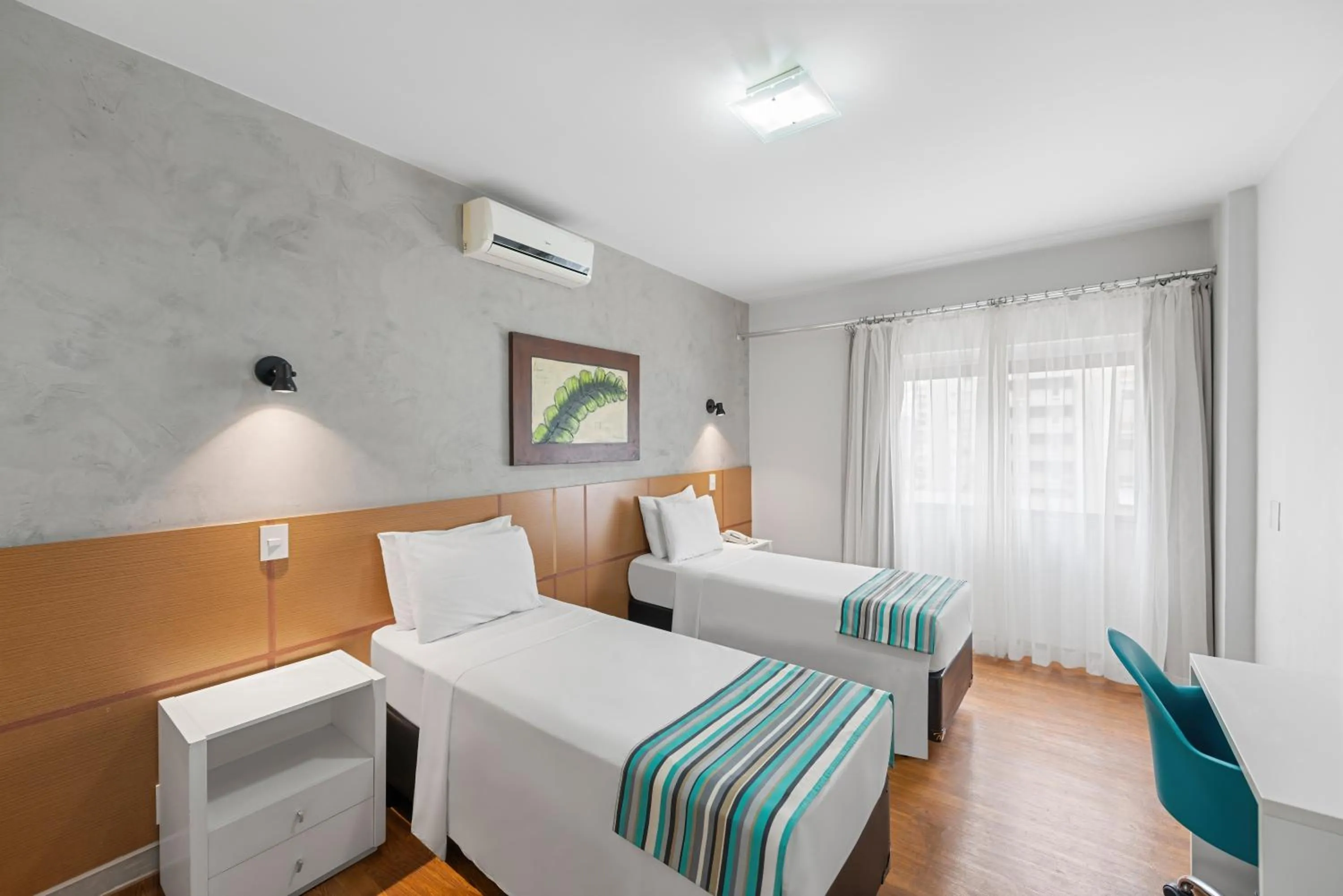 Bed in Capcana Hotel Jardins