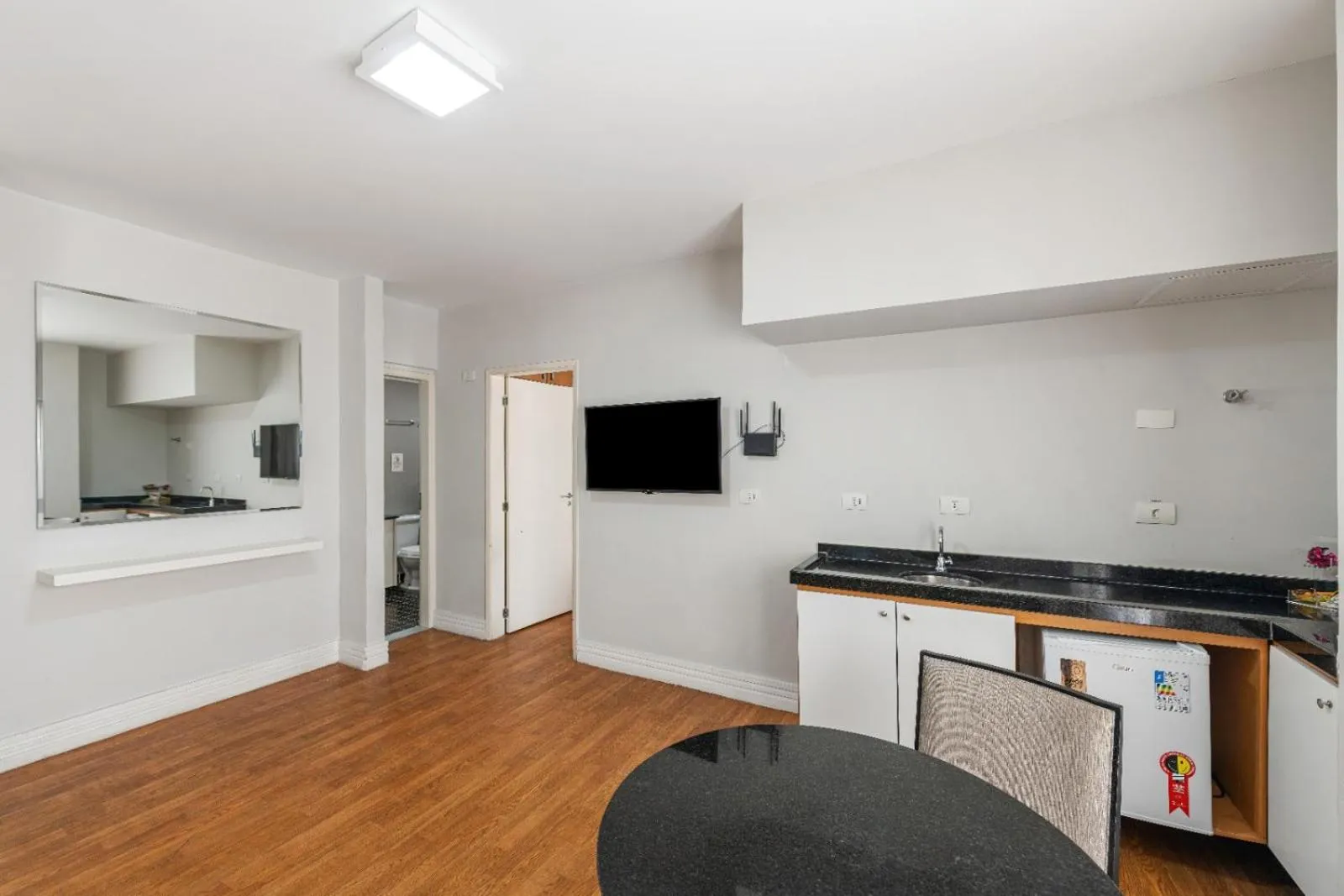 Kitchen or kitchenette in Capcana Hotel Jardins