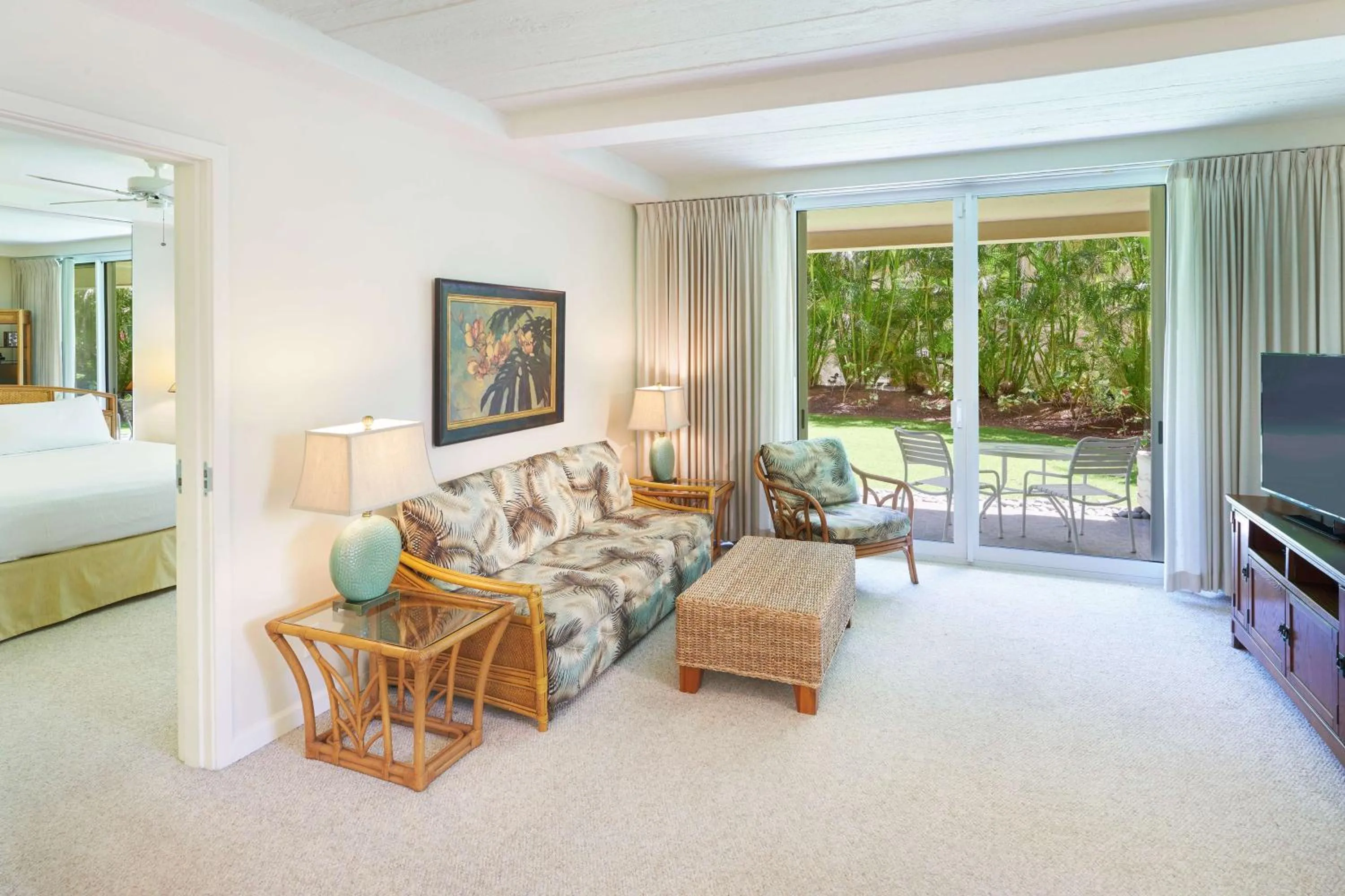 Bed in Aston at The Whaler on Kaanapali Beach