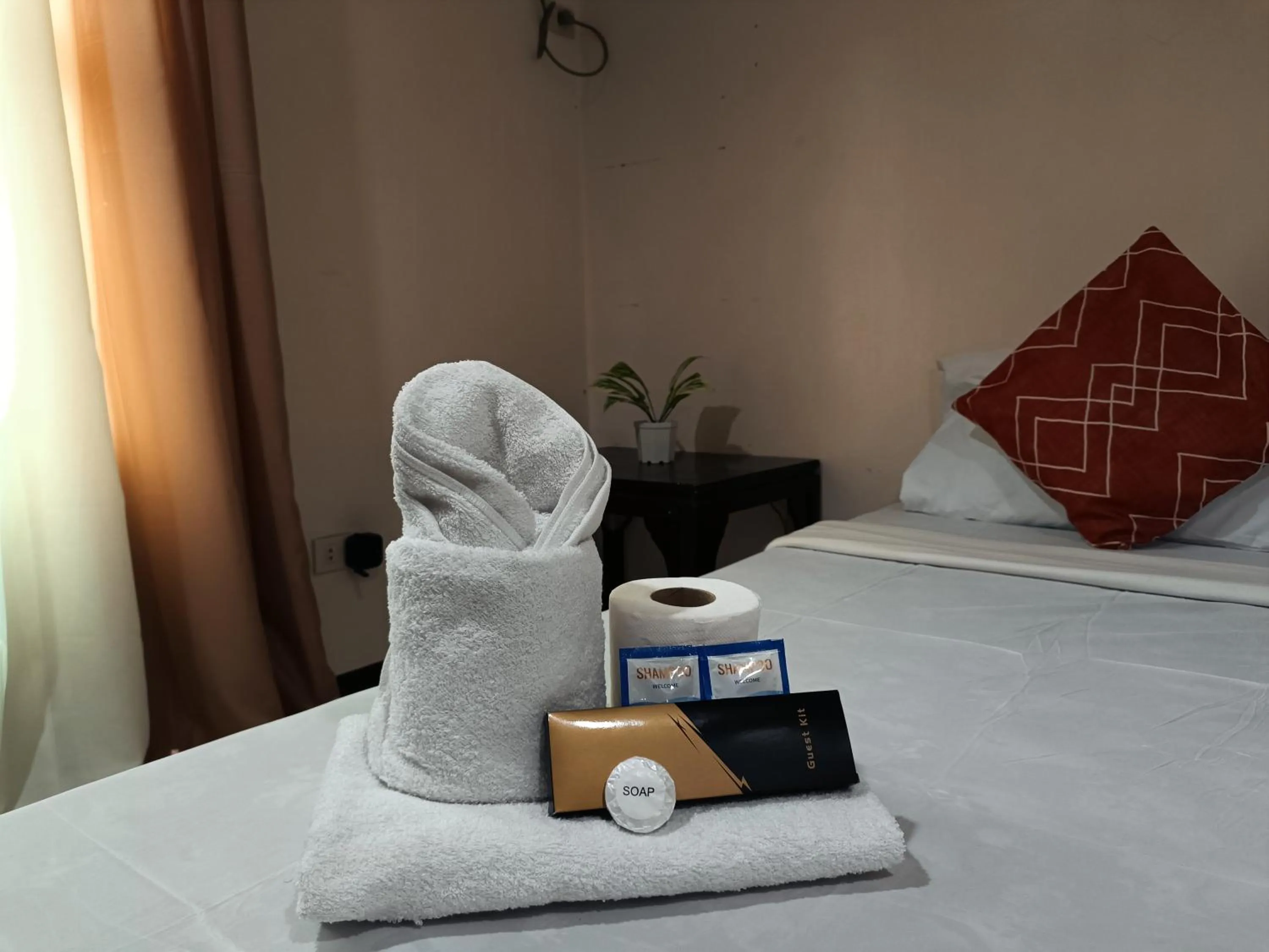 Bed in La Gracia Apartelle