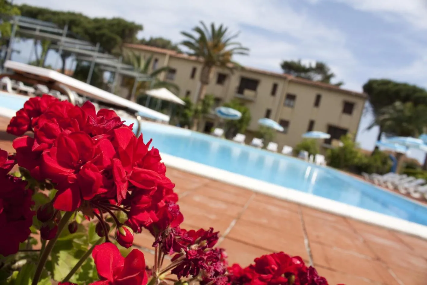 Swimming pool in Hotel Marinella