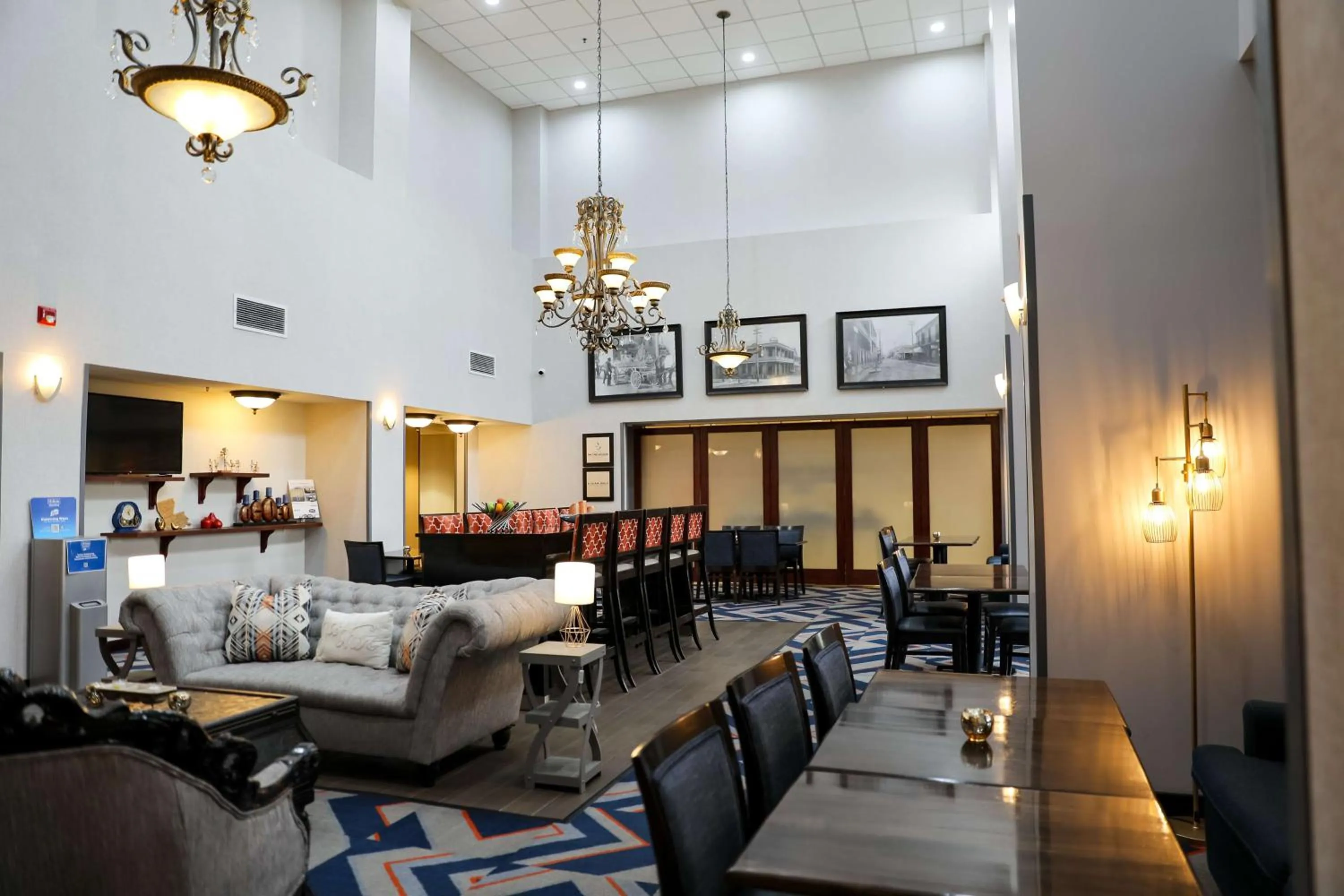 Lobby or reception in Hampton Inn & Suites Thibodaux