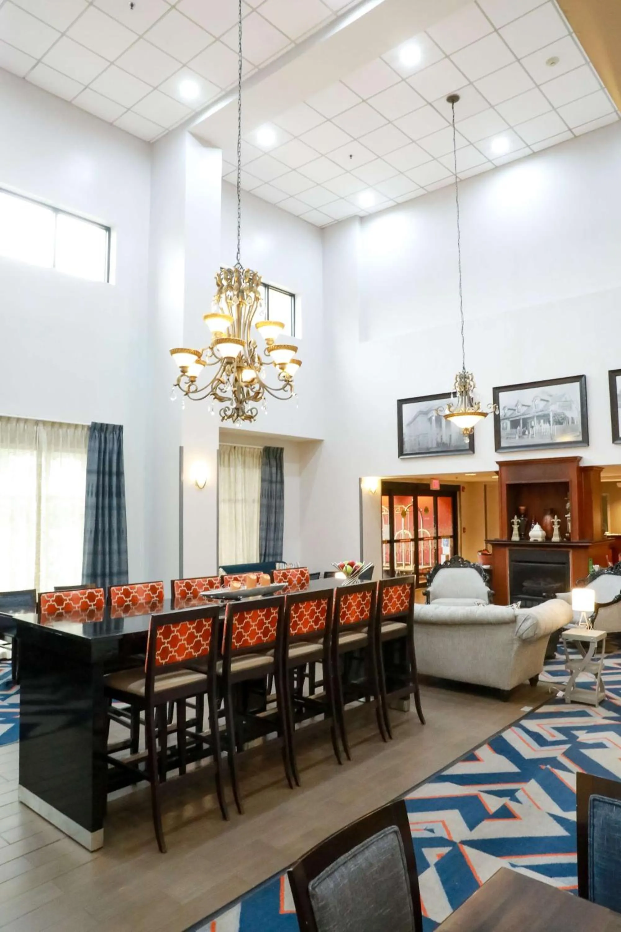 Lobby or reception in Hampton Inn & Suites Thibodaux