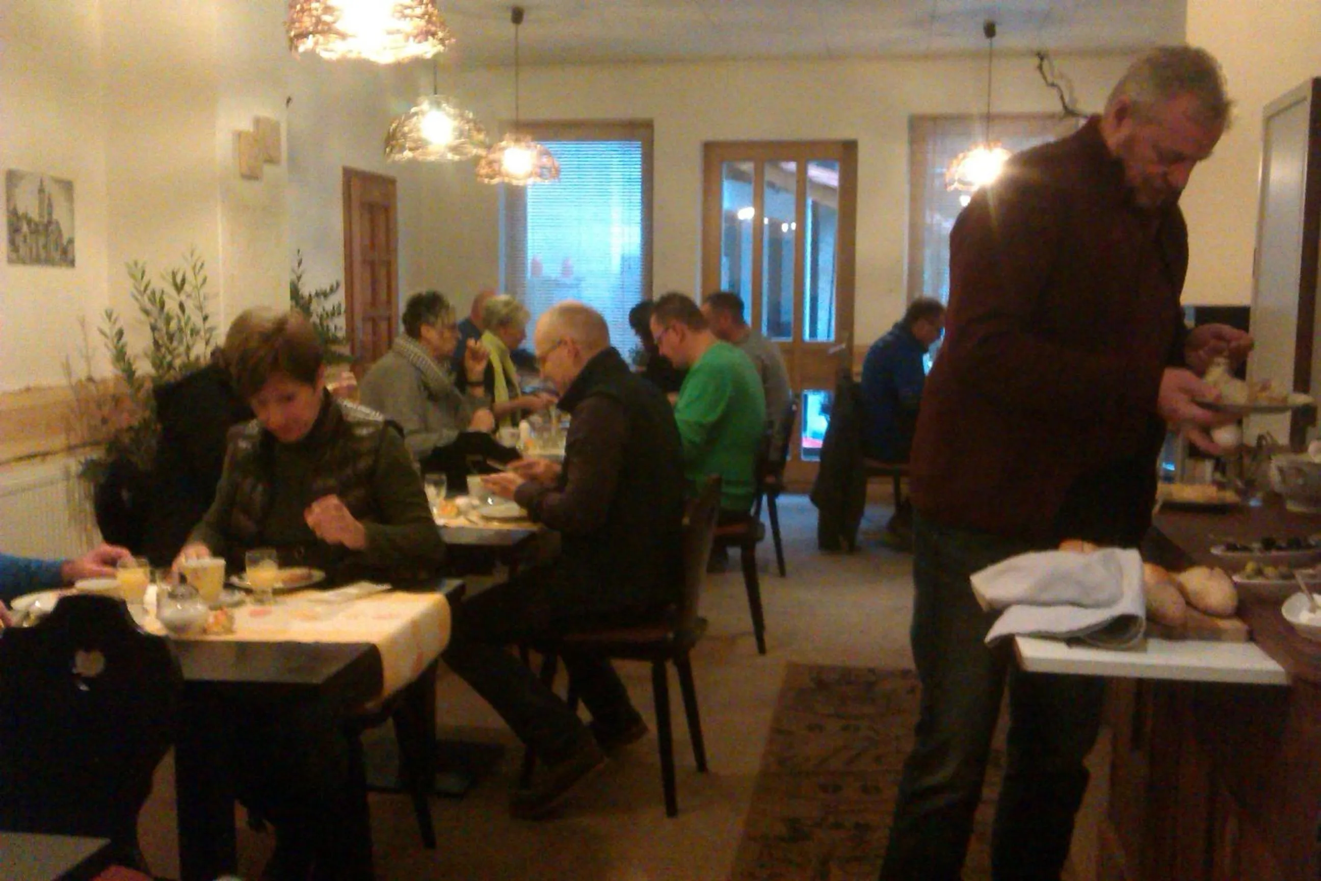 Buffet breakfast in Hotel Restaurant Toscana Naumburg