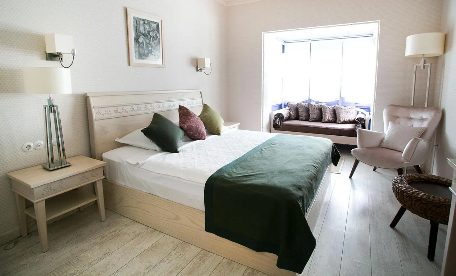 Bed in Cerrahpasa Apart Hotel