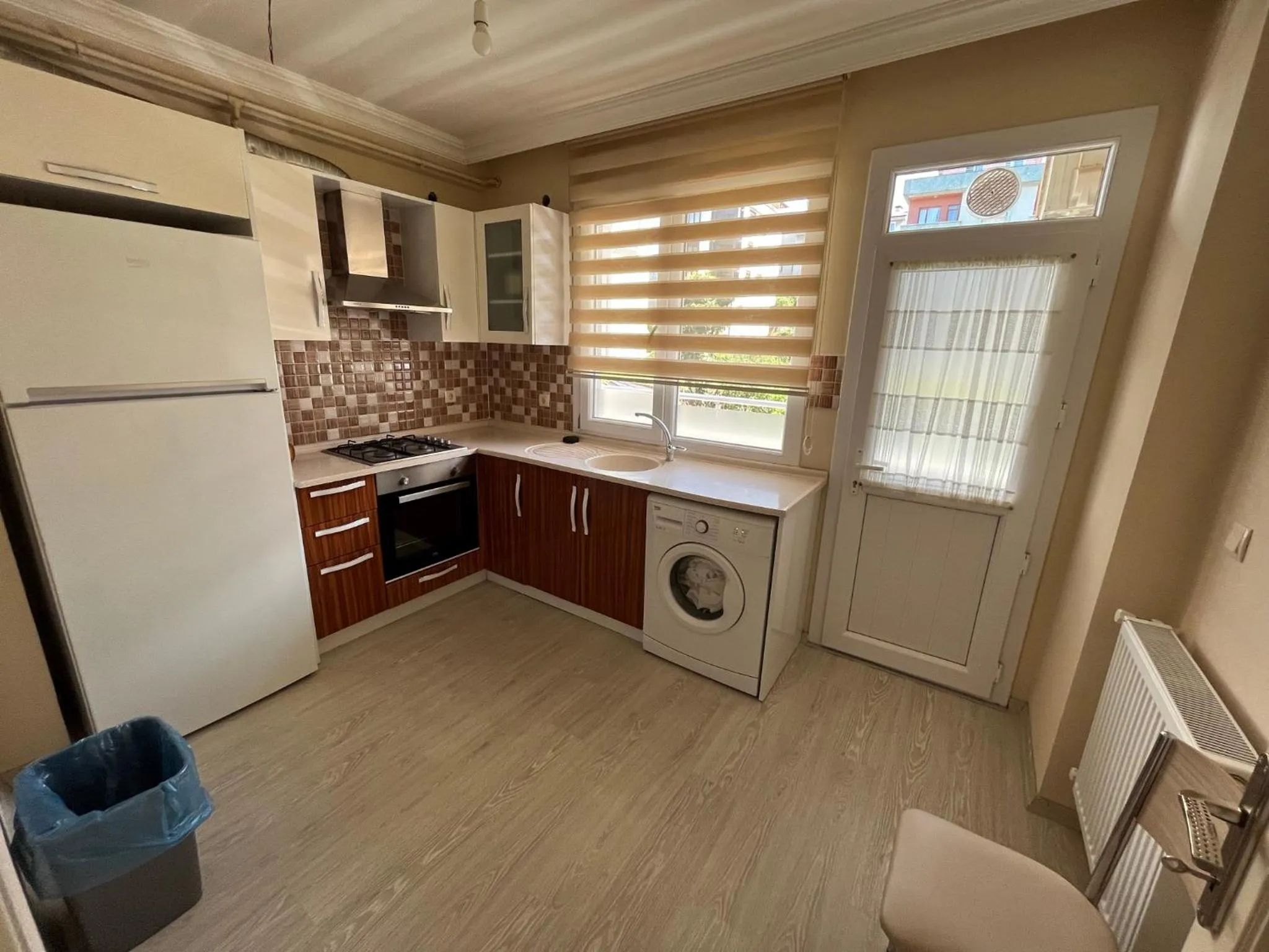 Kitchen or kitchenette in Cerrahpasa Apart Hotel