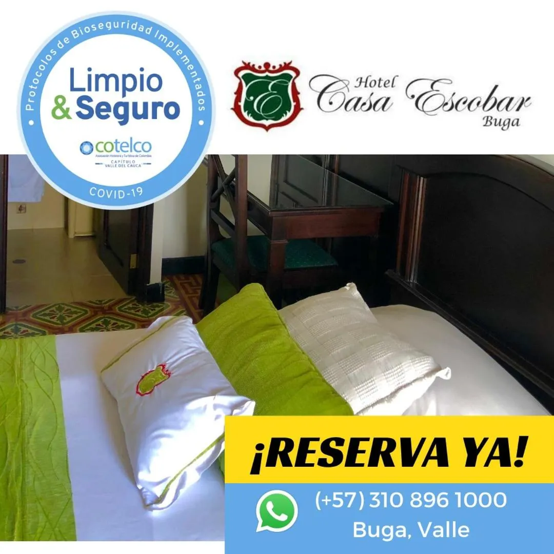 Bed in Casa Escobar Buga