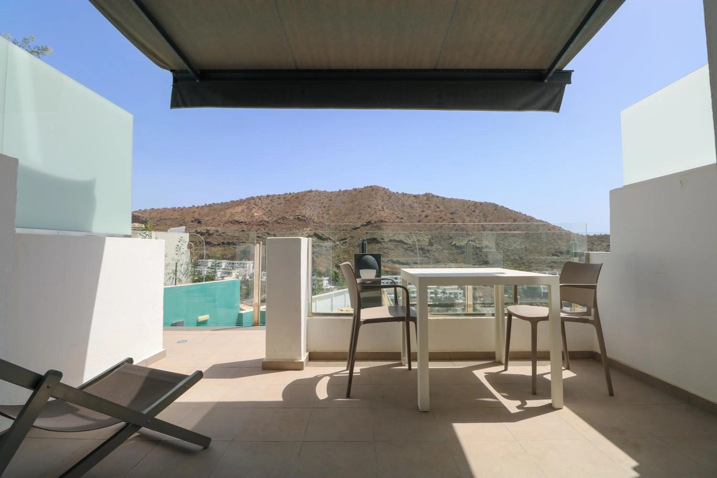 Patio in Calypso Boutique Apartments - Ceased Trading