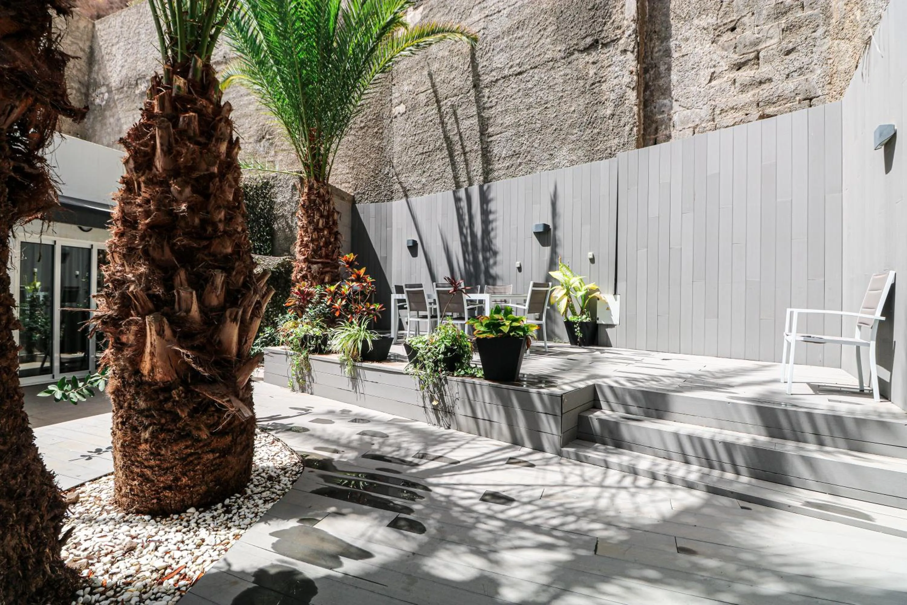 Garden in Calypso Boutique Apartments - Ceased Trading