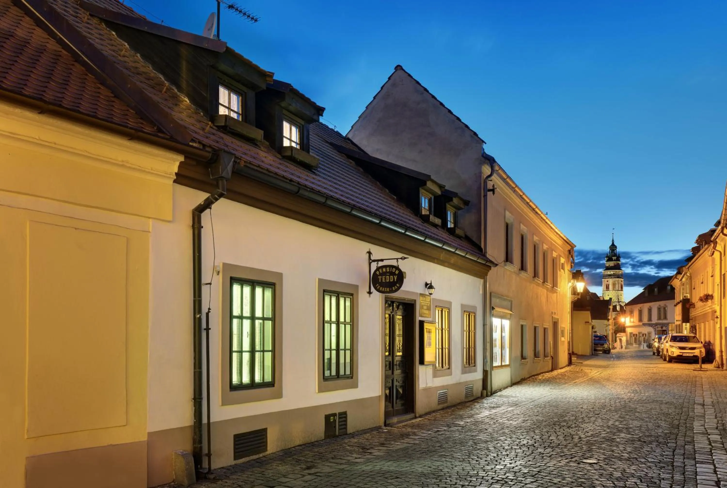 Facade/entrance in Pension Teddy