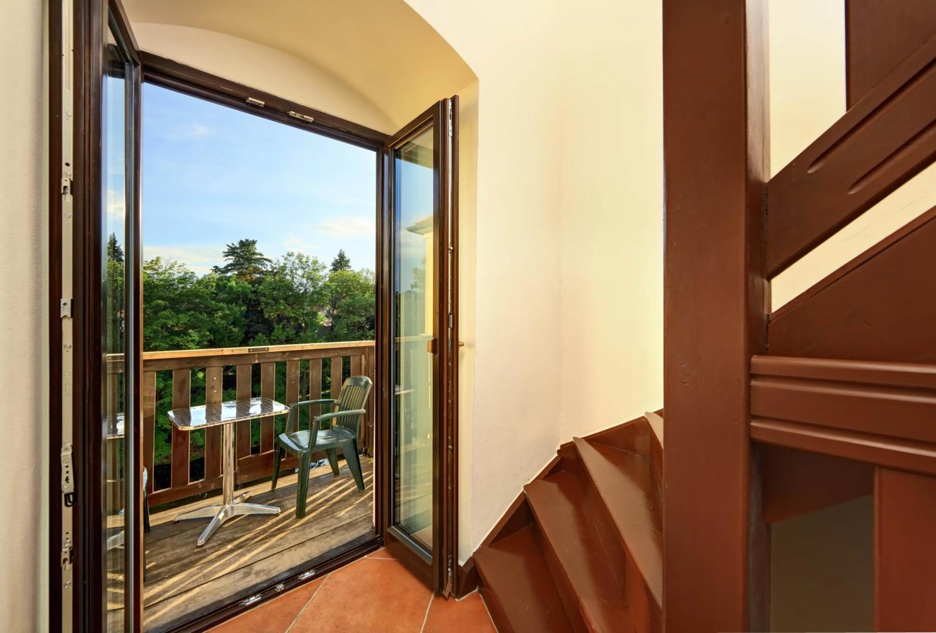 Balcony/Terrace in Pension Teddy