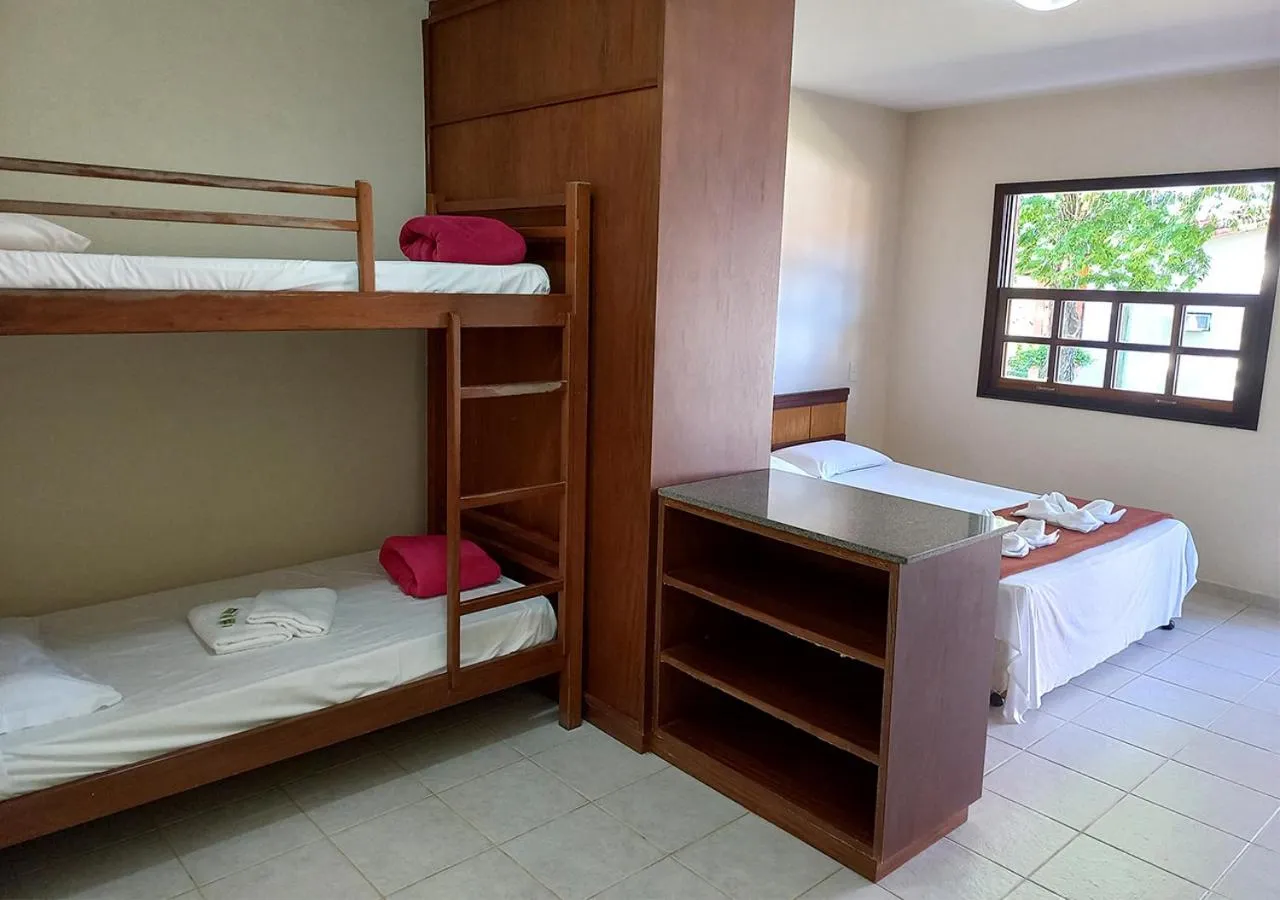 Bed in Acquamarine Park Hotel