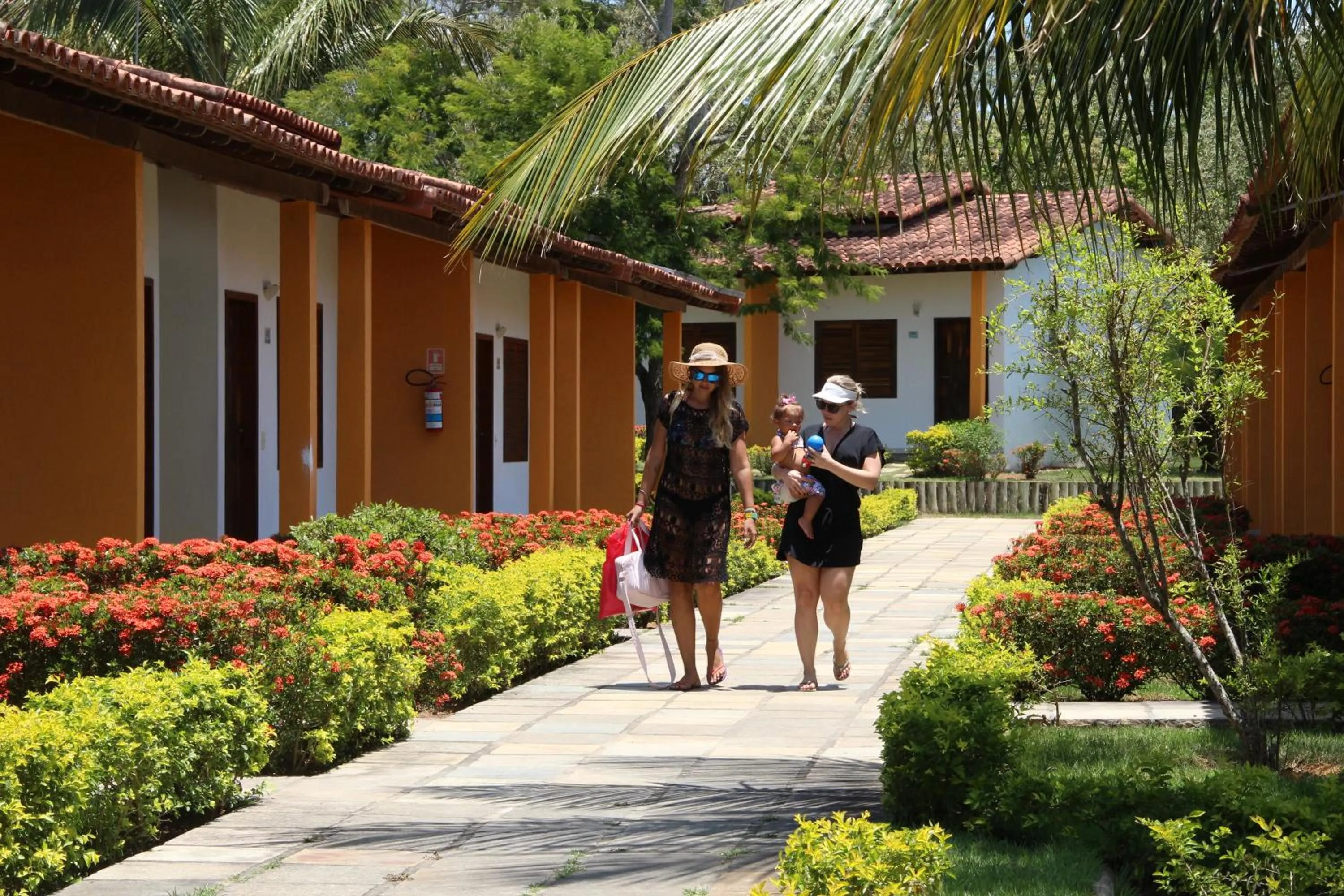 Patio in Acquamarine Park Hotel