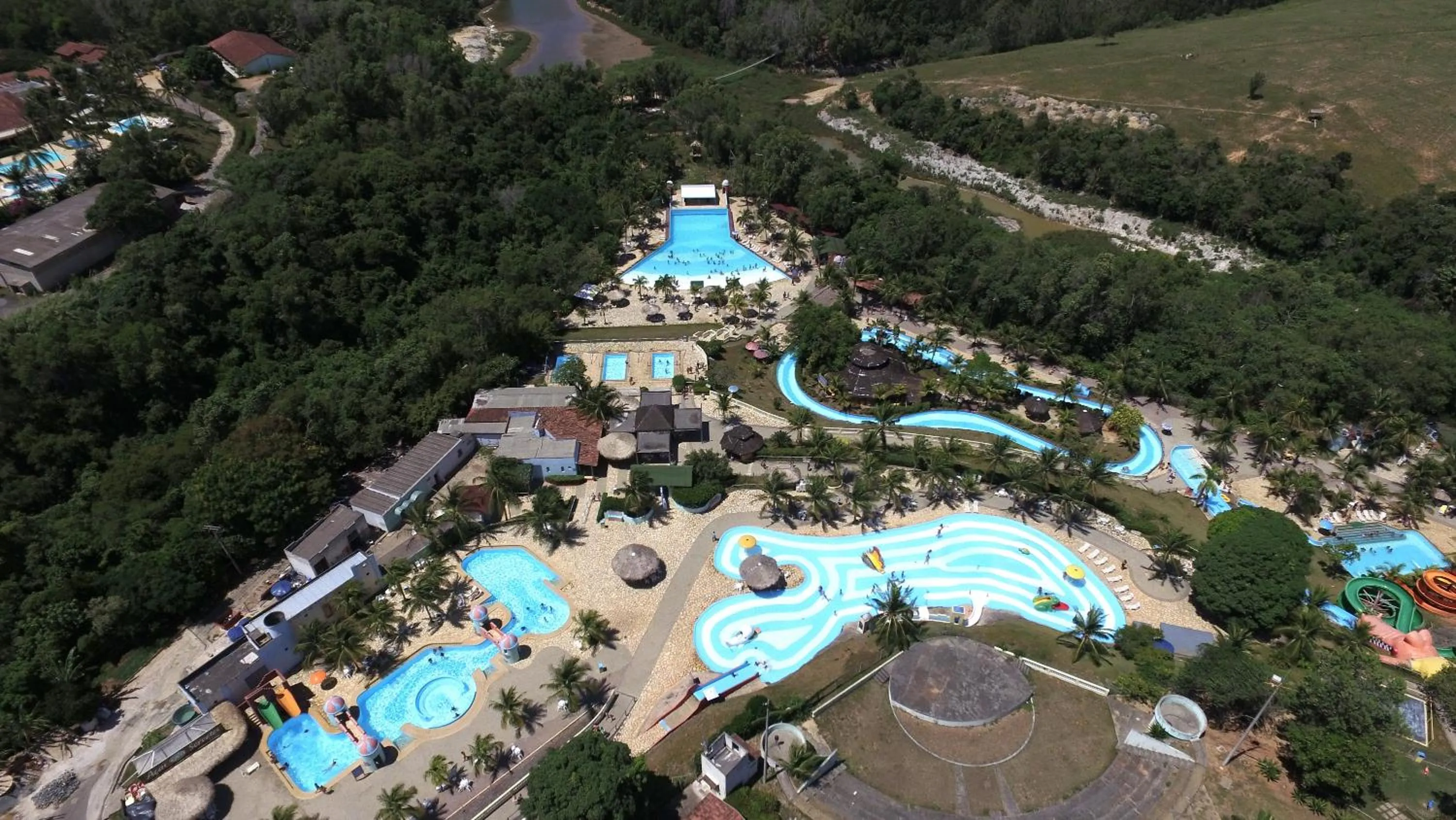 Aqua park in Acquamarine Park Hotel
