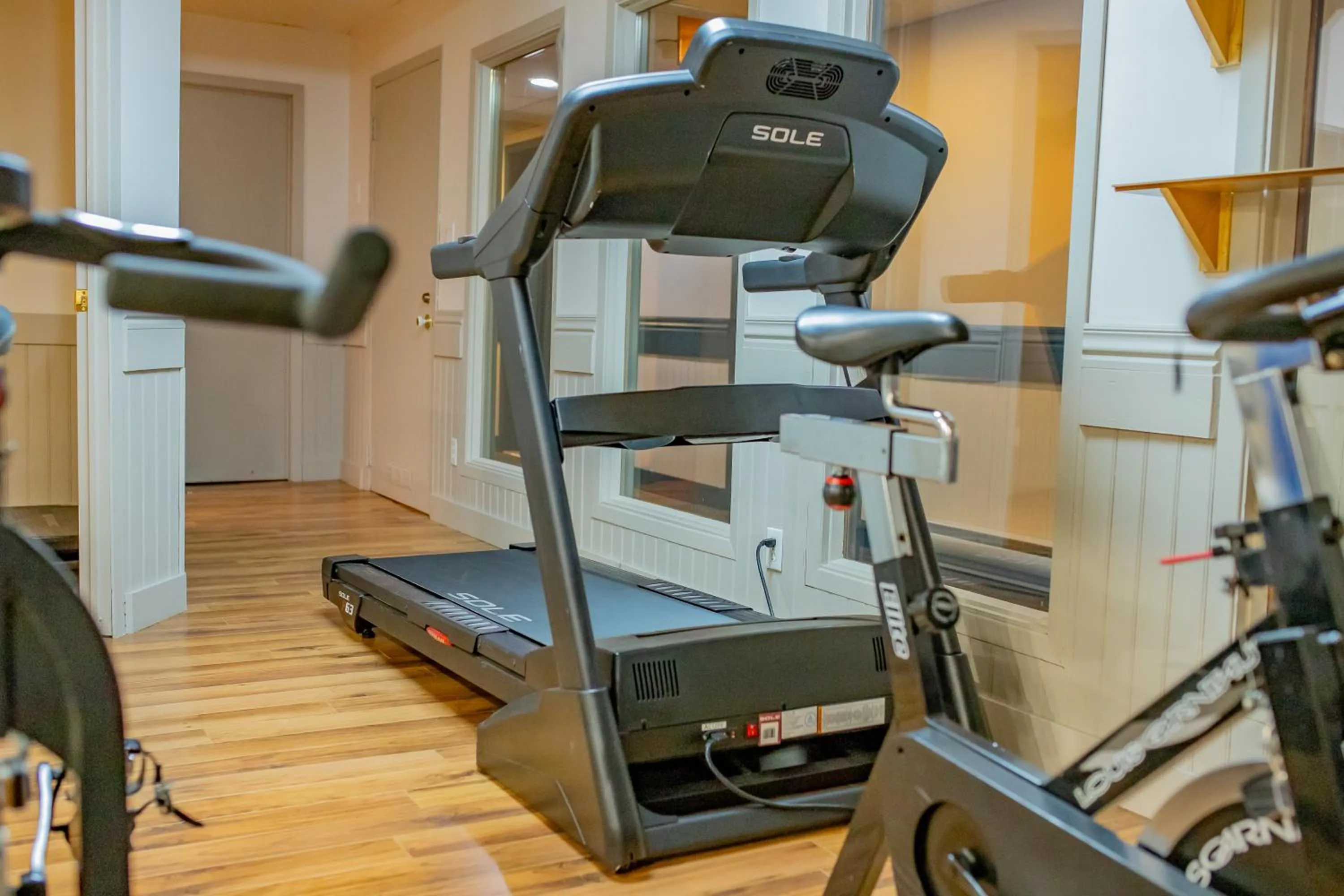 Fitness centre/facilities in Complexe Hotelier Escoumins