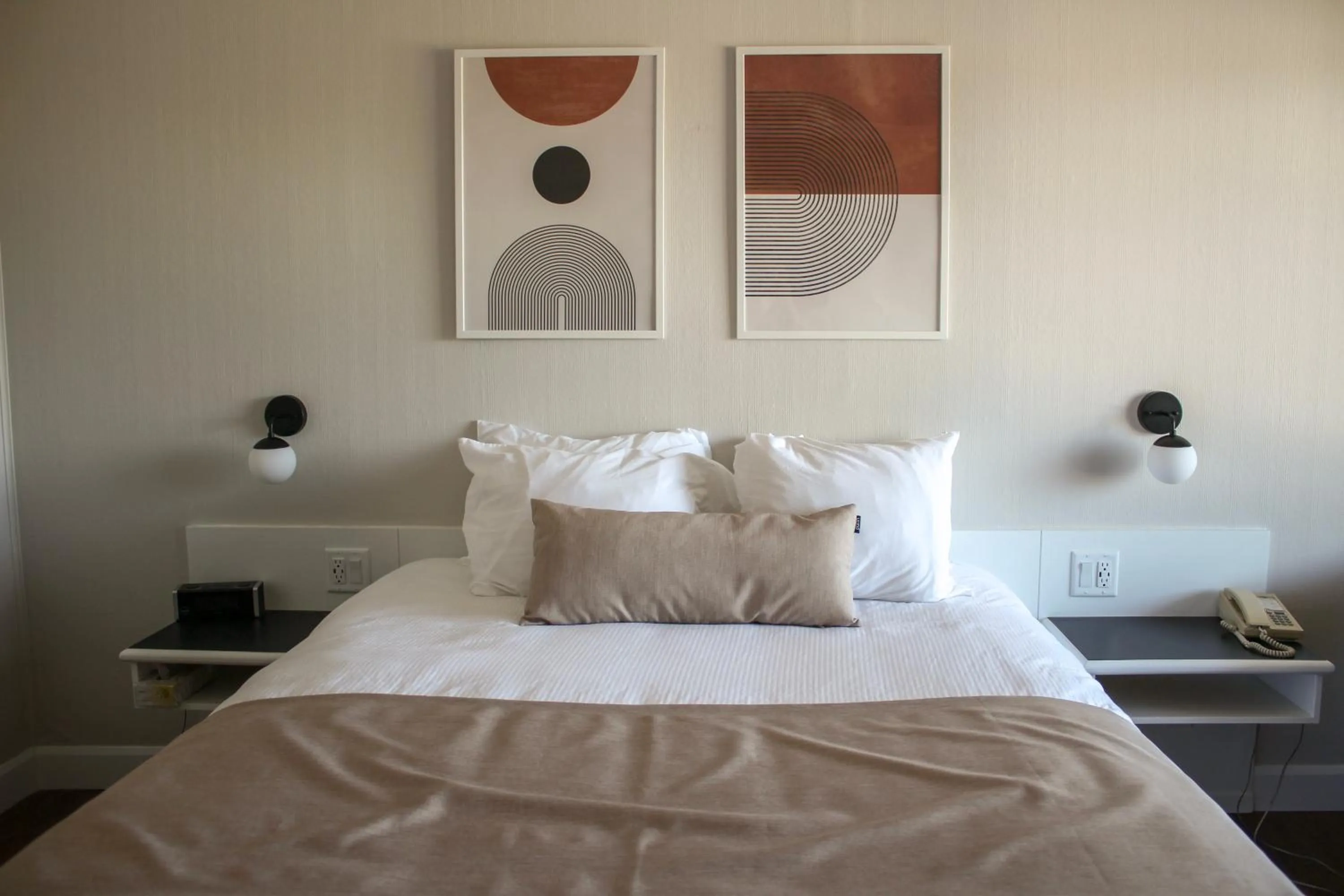 Bed in Auberge le Parasol