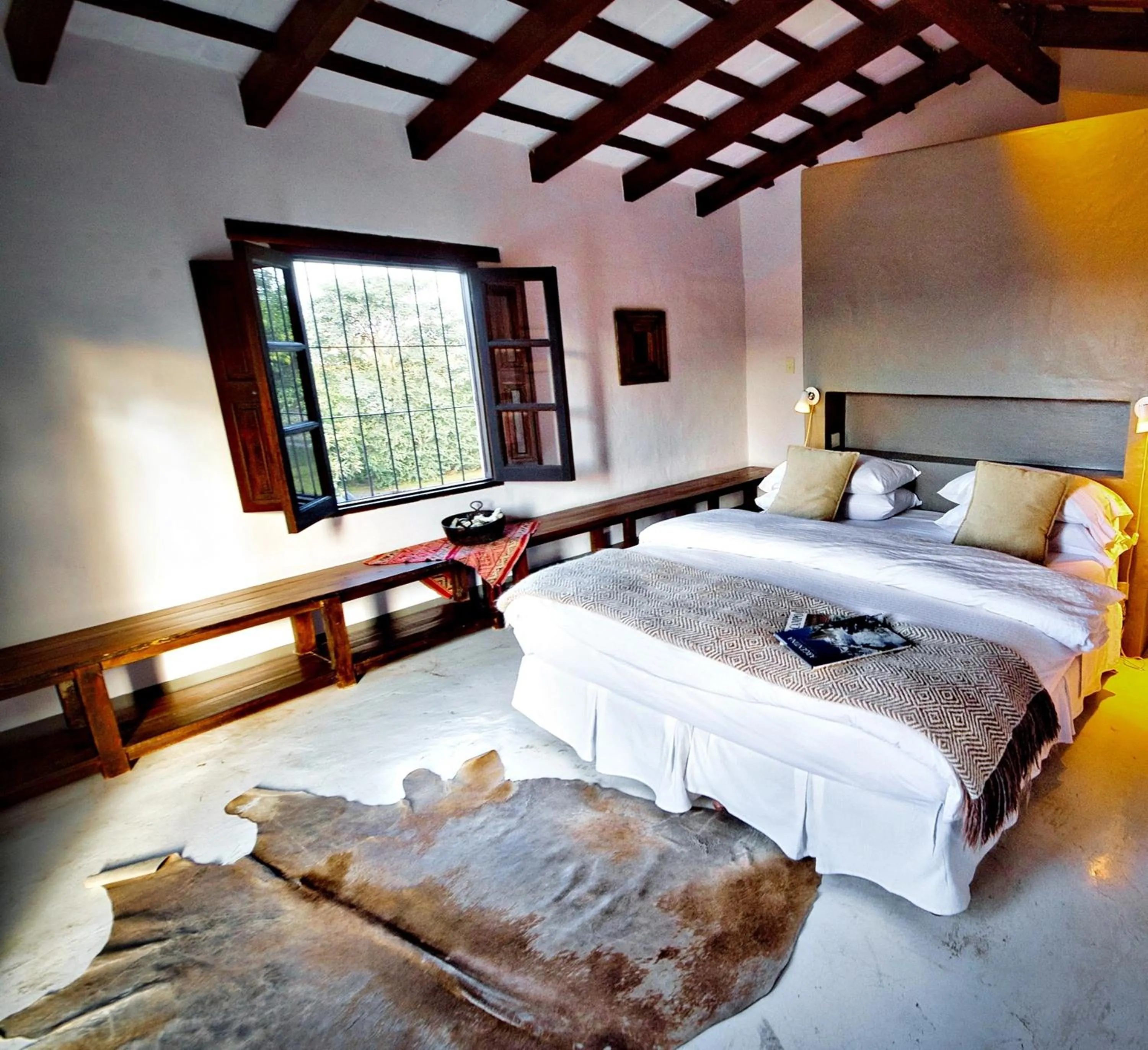 Deluxe Double Room with Terrace in Finca Valentina
