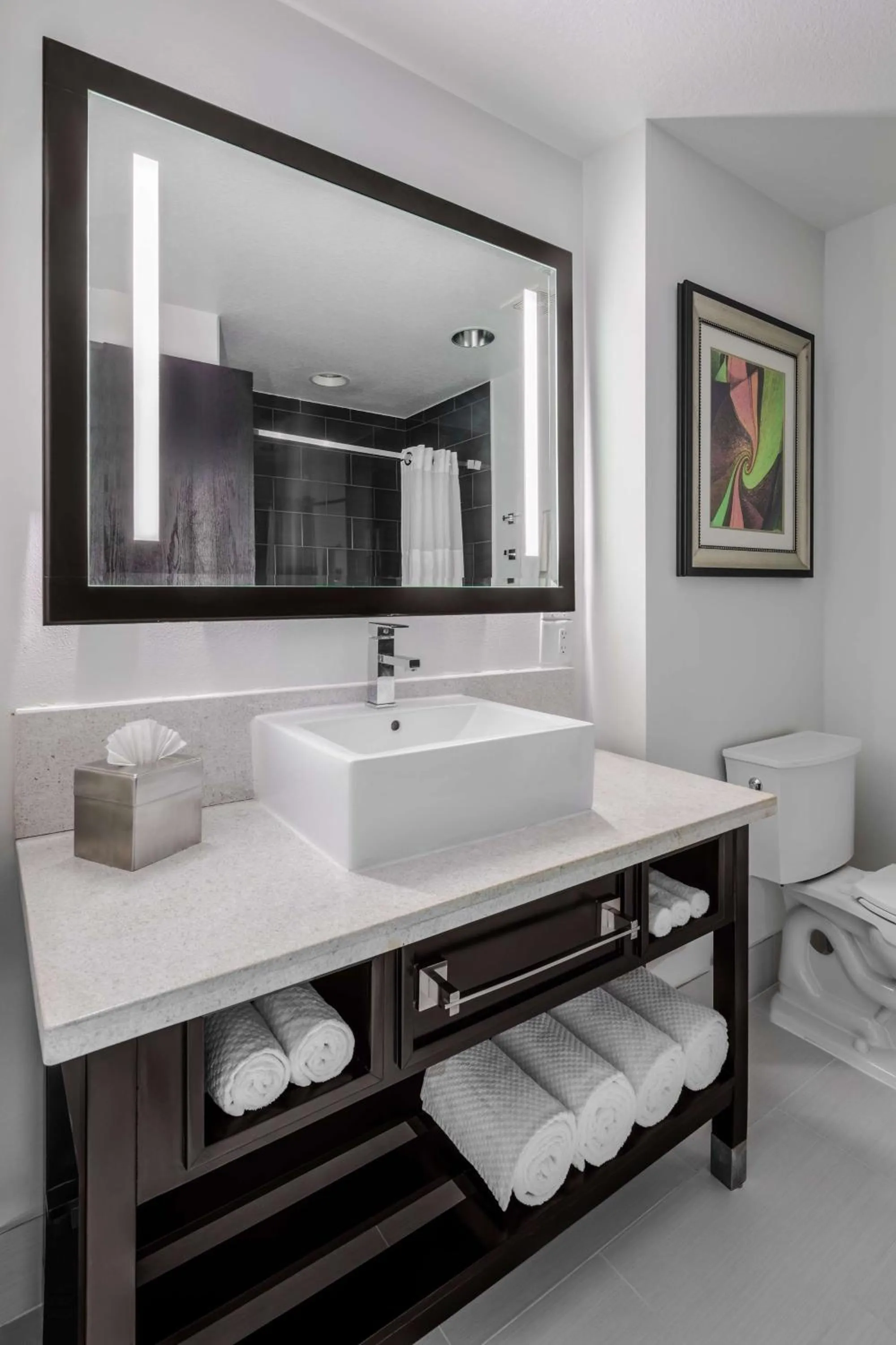 Bathroom in DoubleTree by Hilton Sarasota Bradenton Airport